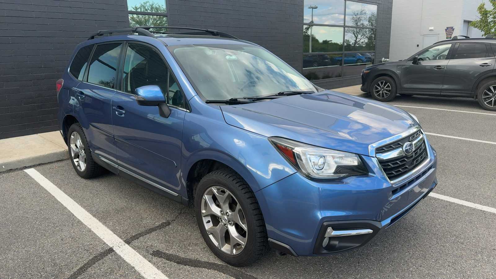 2018 Subaru Forester Touring Quartz Blue Pearl at McCandless Ford