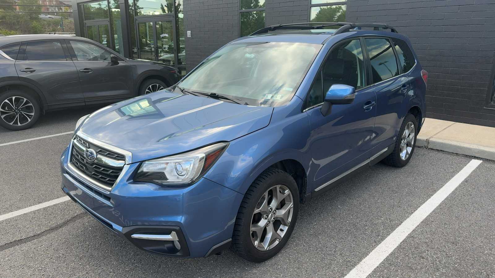 2018 Subaru Forester Touring Quartz Blue Pearl at McCandless Ford