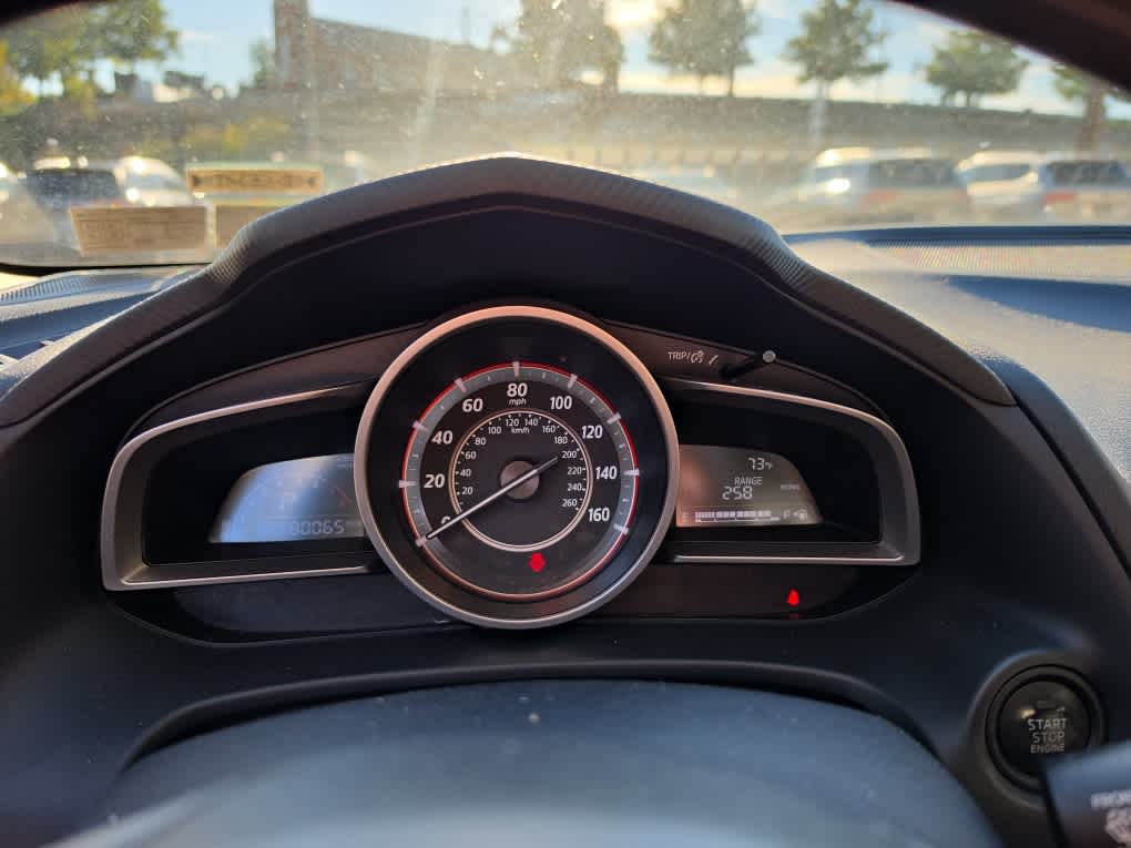 2016 Mazda Mazda3 i Sport Deep Crystal Blue Mica at Diehl Automotive