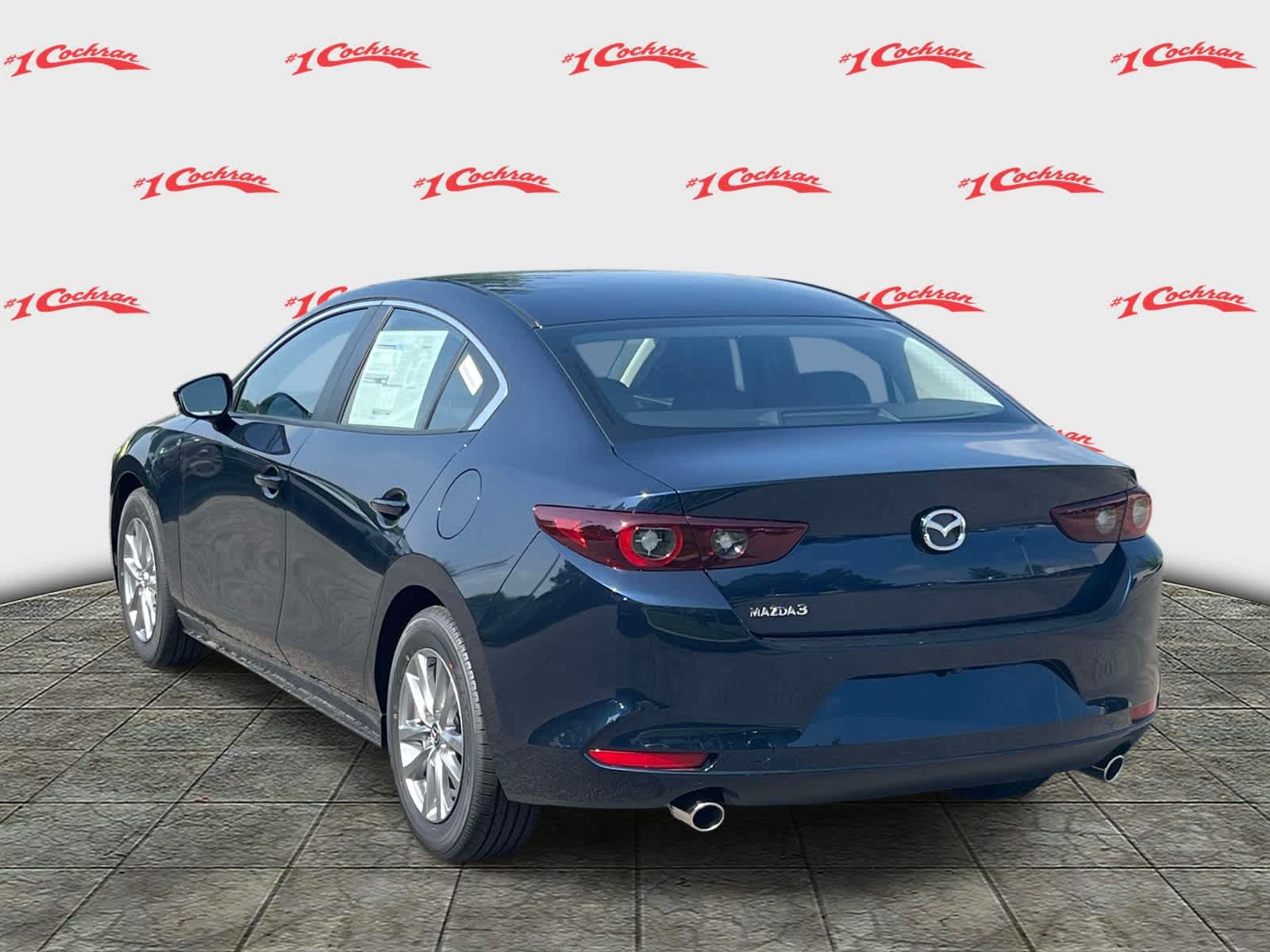 2026 Mazda Mazda3 Sedan 2.5 S Deep Crystal Blue Mica at Cochran Mazda