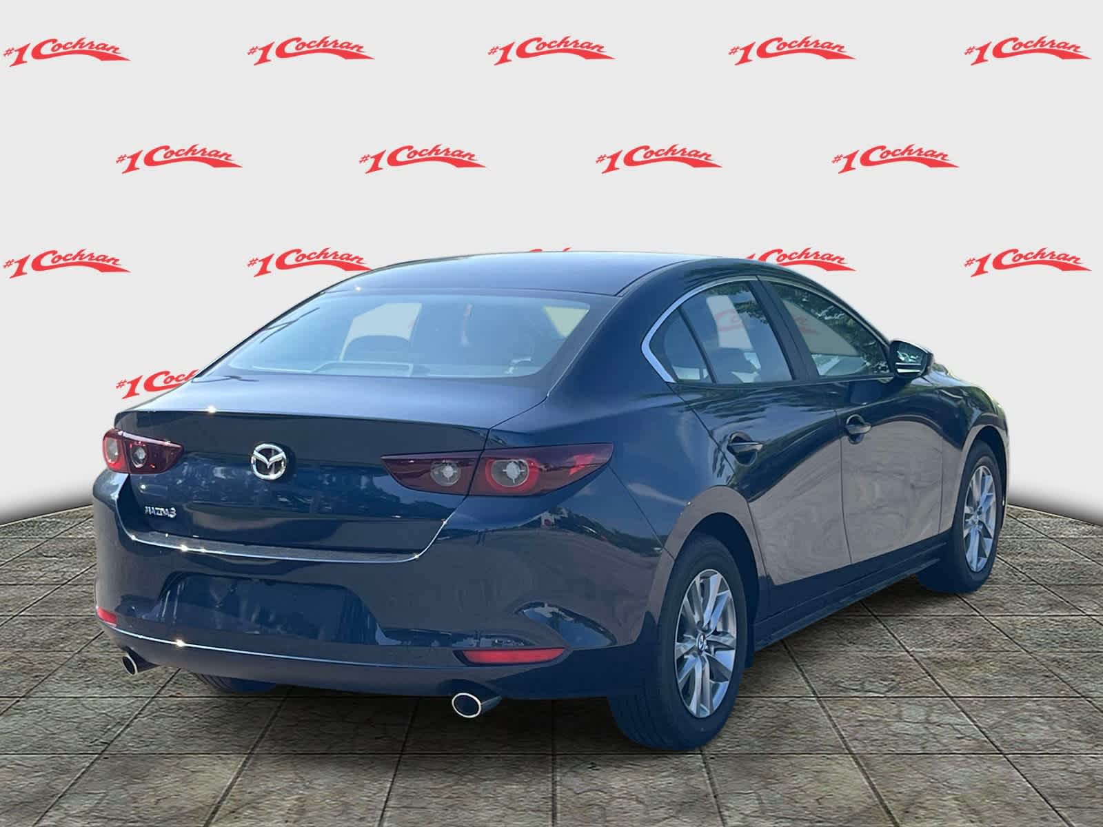 2026 Mazda Mazda3 Sedan 2.5 S Deep Crystal Blue Mica at Cochran Mazda