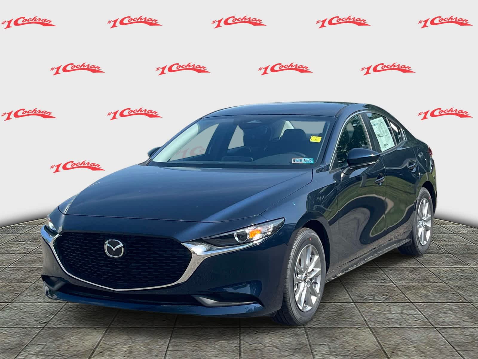 2026 Mazda Mazda3 Sedan 2.5 S Deep Crystal Blue Mica at Cochran Mazda