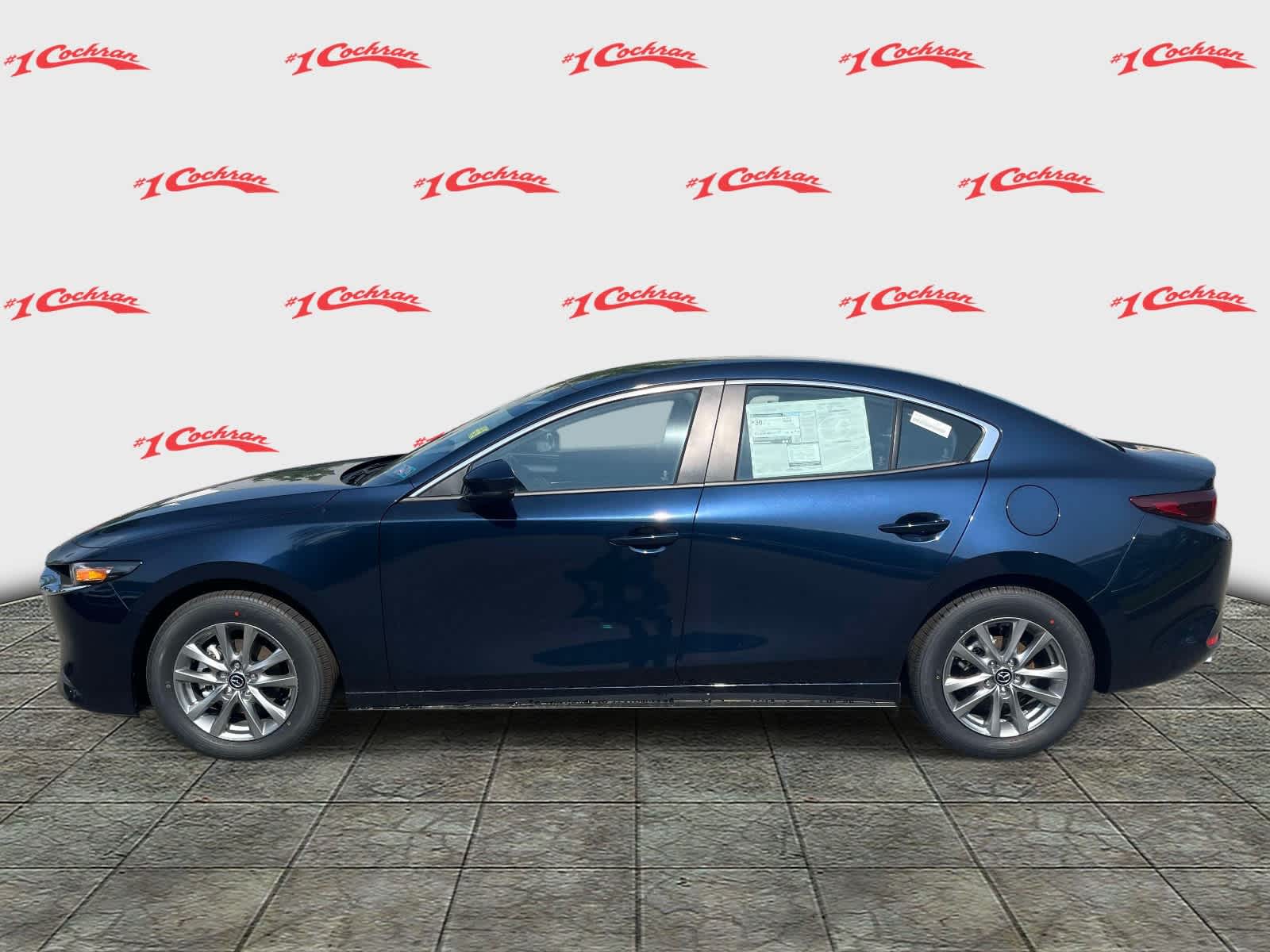 2026 Mazda Mazda3 Sedan 2.5 S Deep Crystal Blue Mica at Cochran Mazda