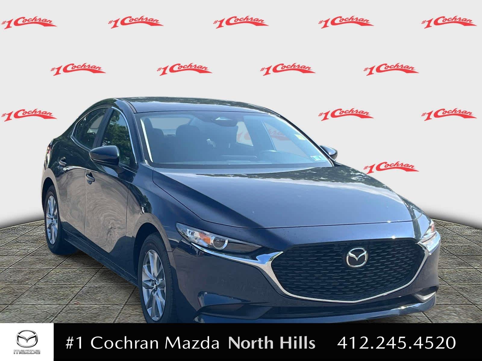 2026 Mazda Mazda3 Sedan 2.5 S Deep Crystal Blue Mica at Cochran Mazda