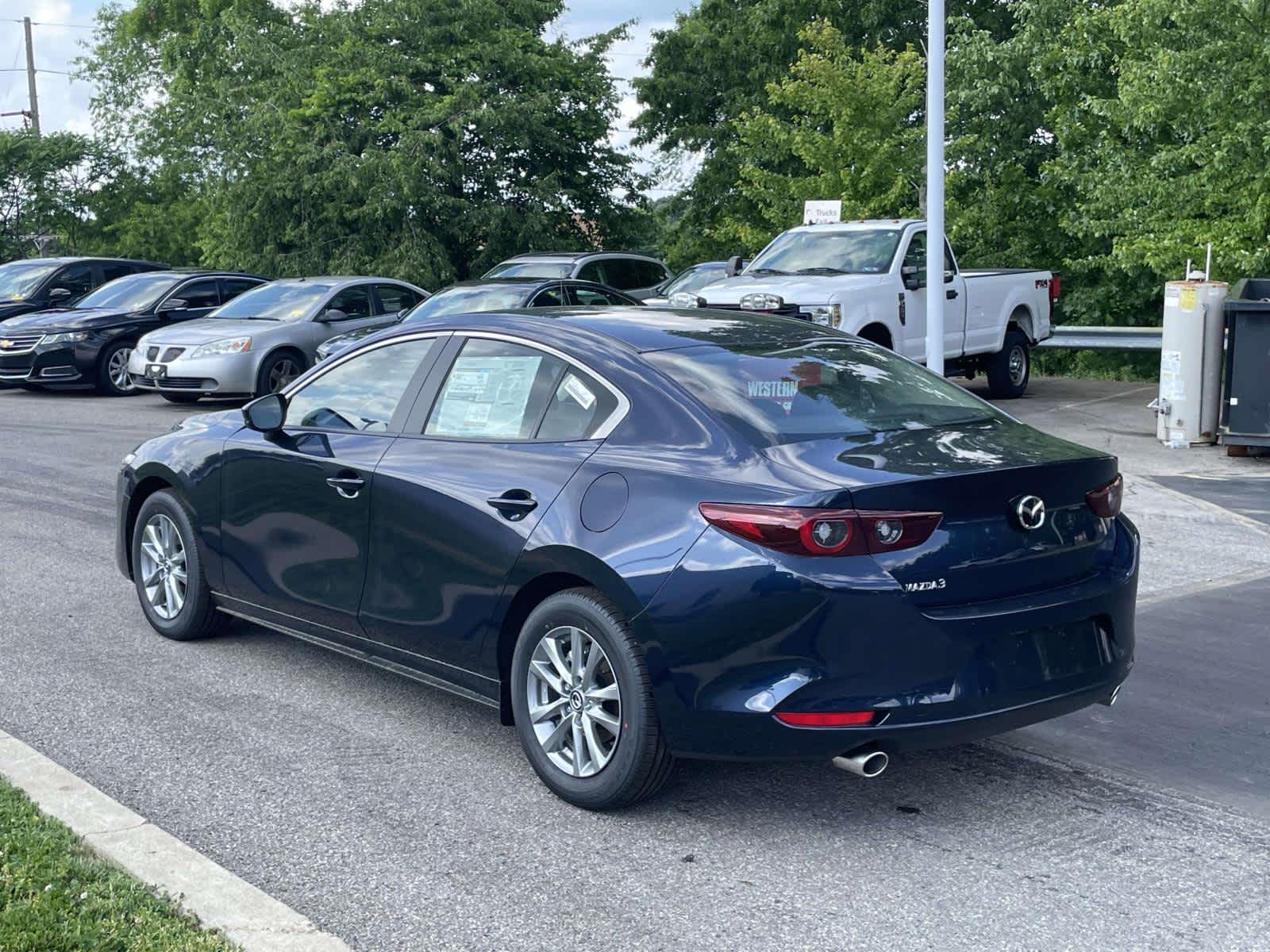 2026 Mazda Mazda3 Sedan 2.5 S Deep Crystal Blue Mica at Cochran Mazda
