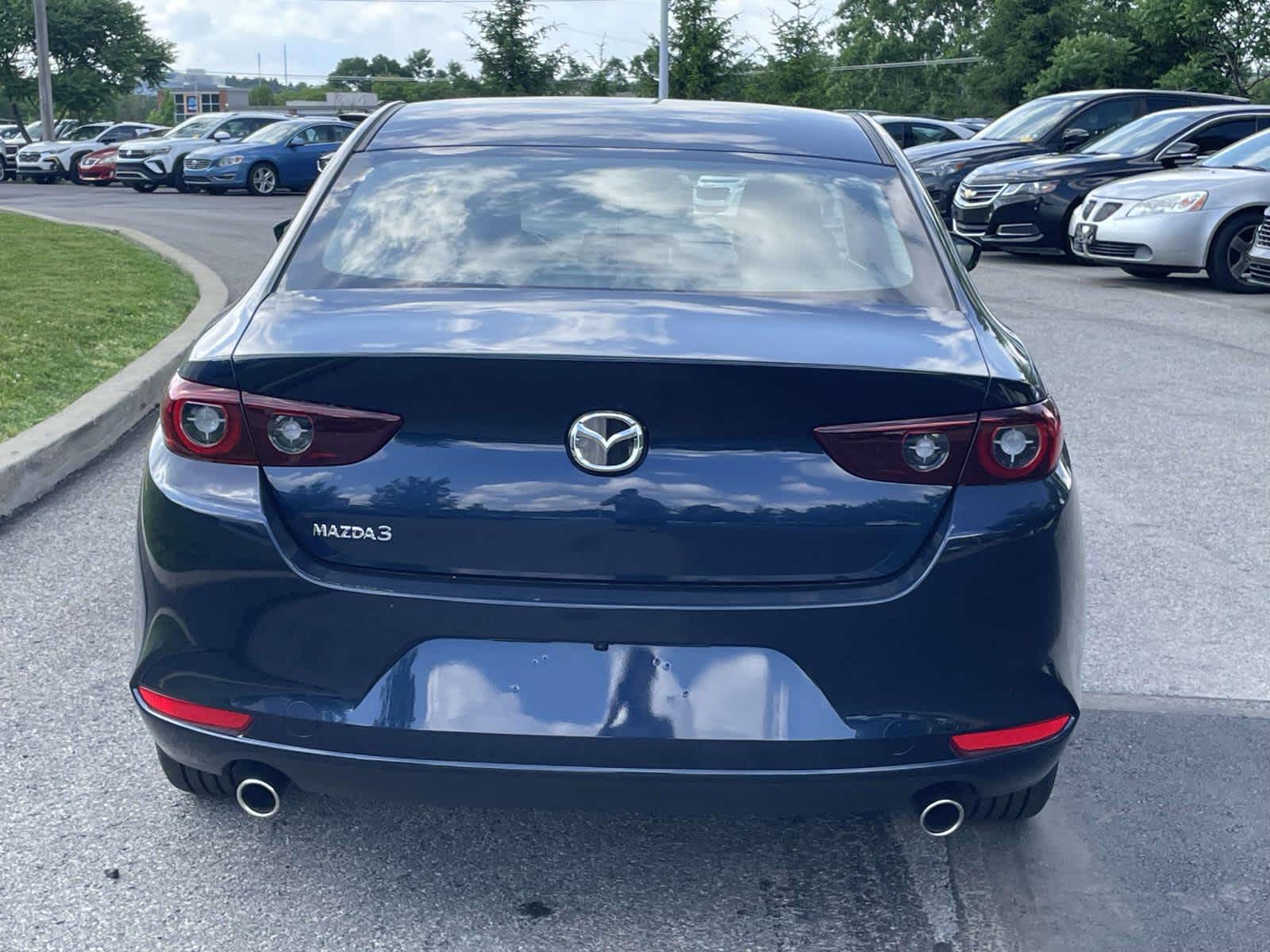 2026 Mazda Mazda3 Sedan 2.5 S Deep Crystal Blue Mica at Cochran Mazda