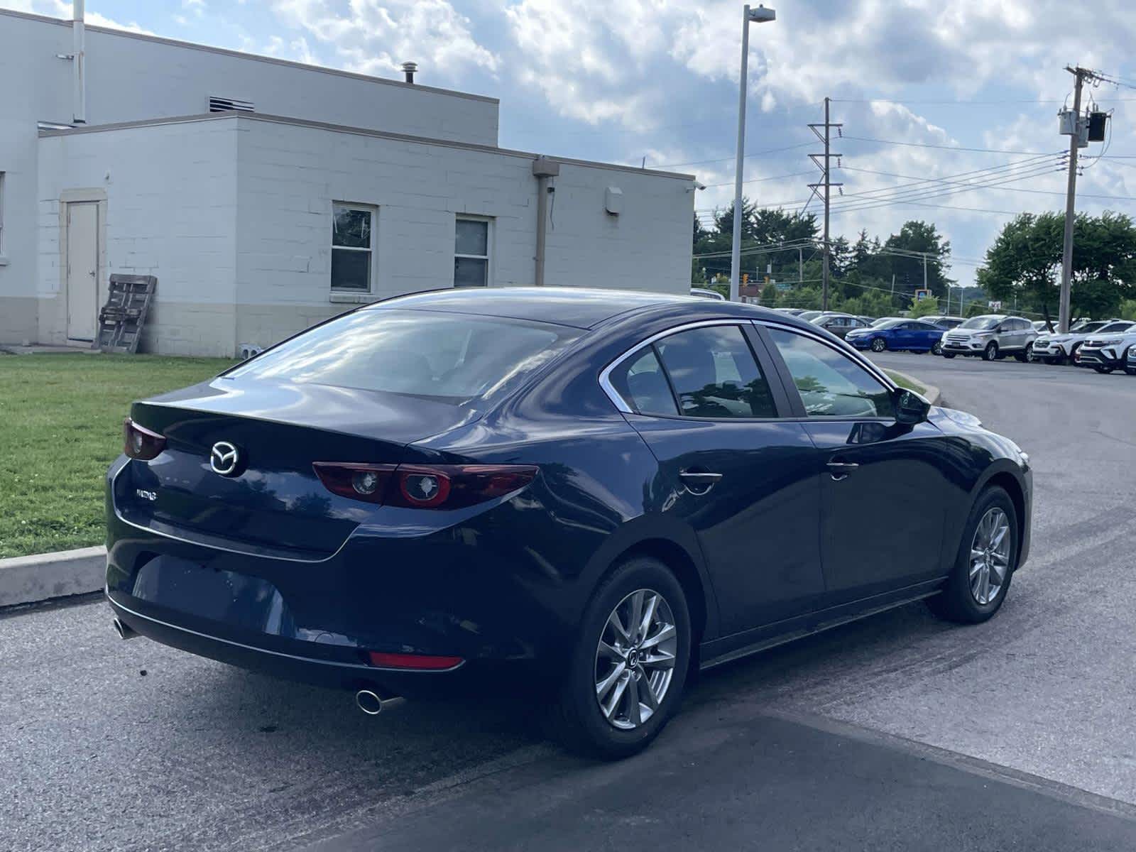 2026 Mazda Mazda3 Sedan 2.5 S Deep Crystal Blue Mica at Cochran Mazda