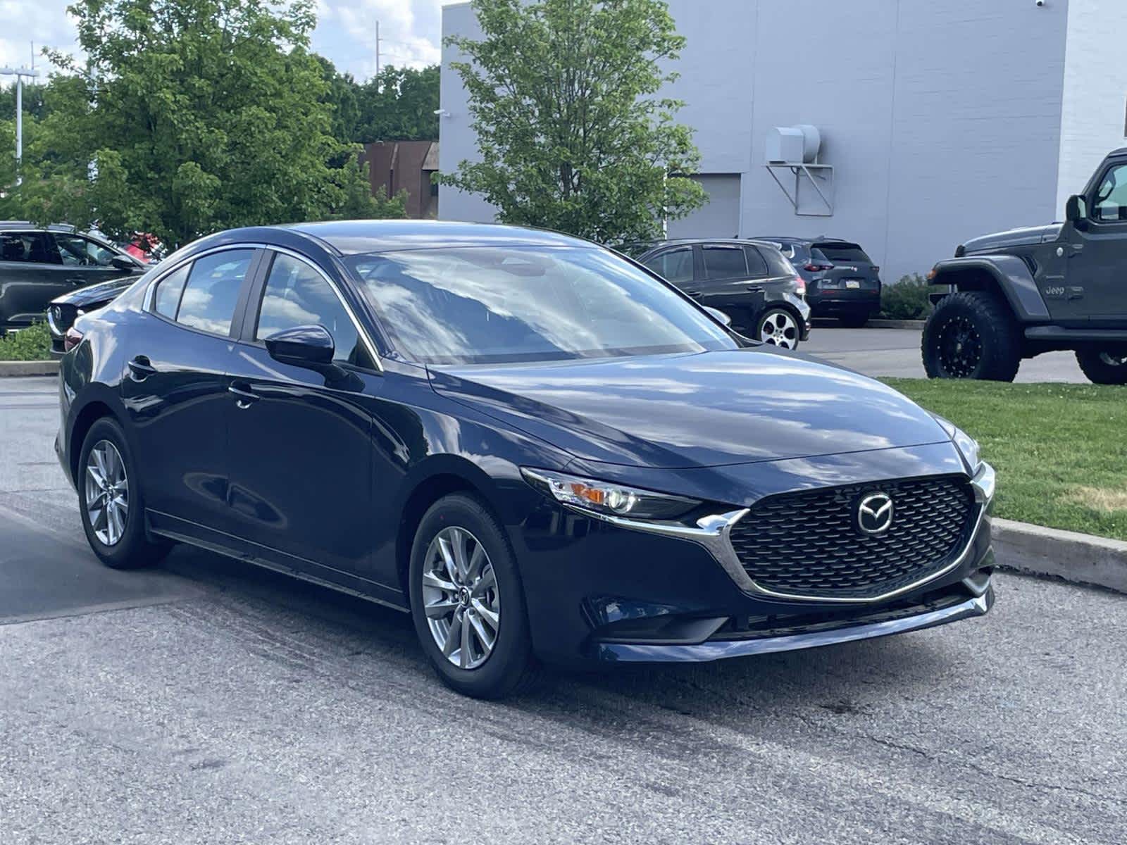 2026 Mazda Mazda3 Sedan 2.5 S Deep Crystal Blue Mica at Cochran Mazda