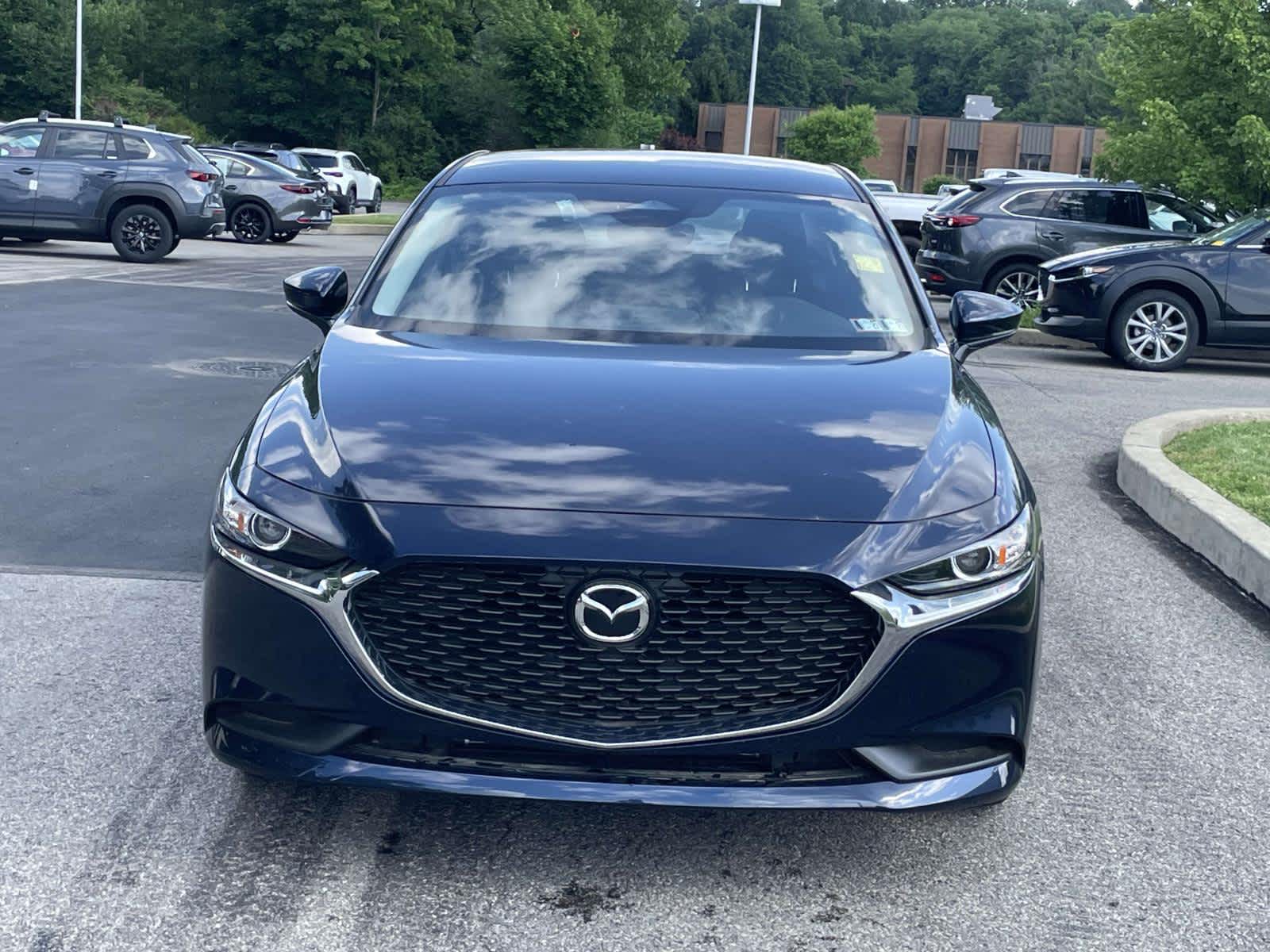 2026 Mazda Mazda3 Sedan 2.5 S Deep Crystal Blue Mica at Cochran Mazda