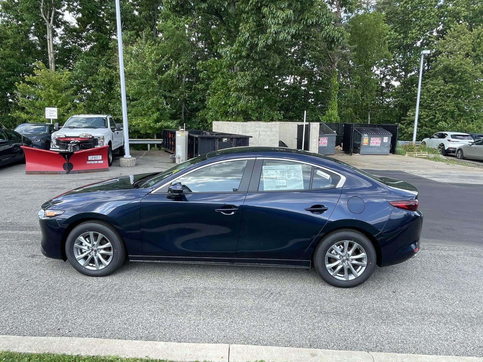 2026 Mazda Mazda3 Sedan 2.5 S Deep Crystal Blue Mica at Cochran Mazda
