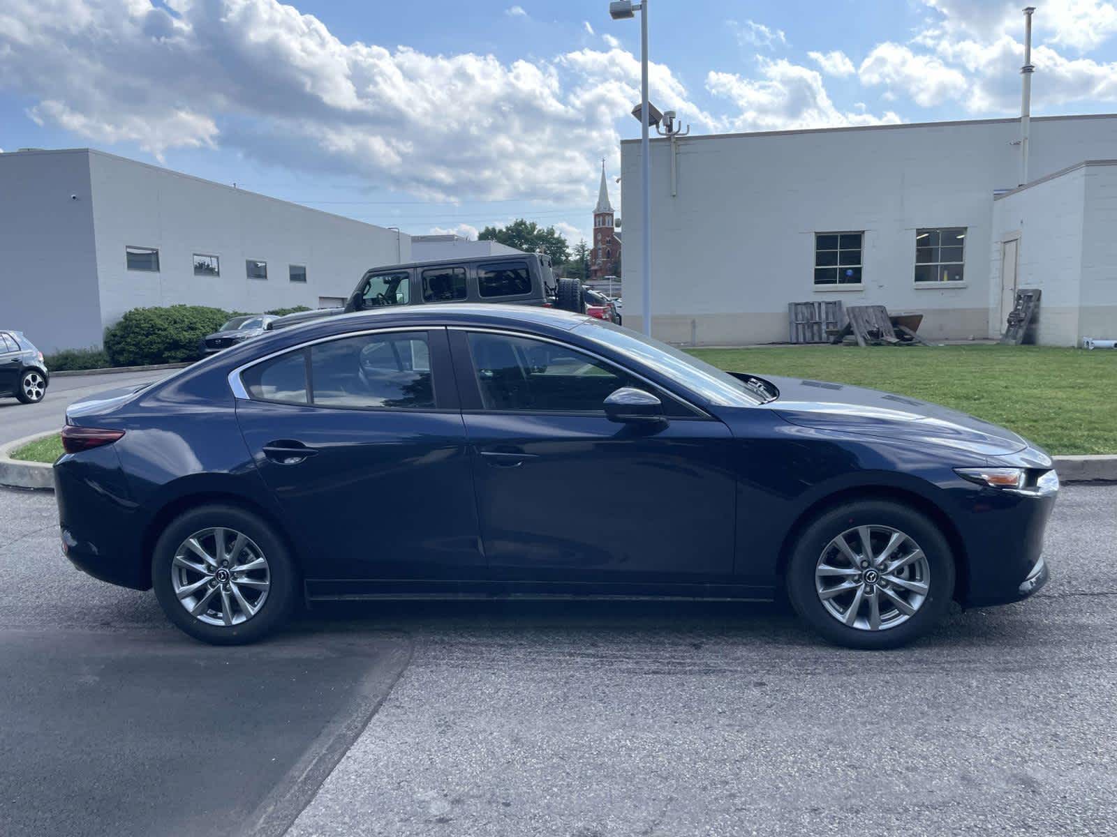 2026 Mazda Mazda3 Sedan 2.5 S Deep Crystal Blue Mica at Cochran Mazda