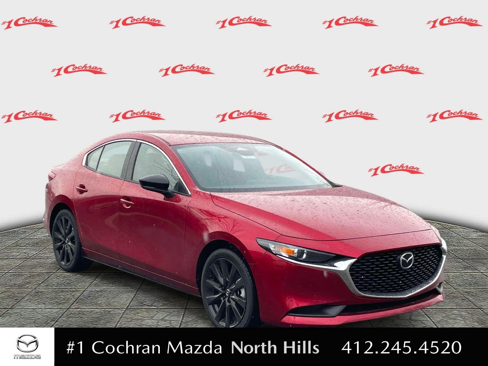 2026 Mazda Mazda3 Sedan 2.5 S Select Sport Soul Red Crystal Metallic at Cochran Mazda
