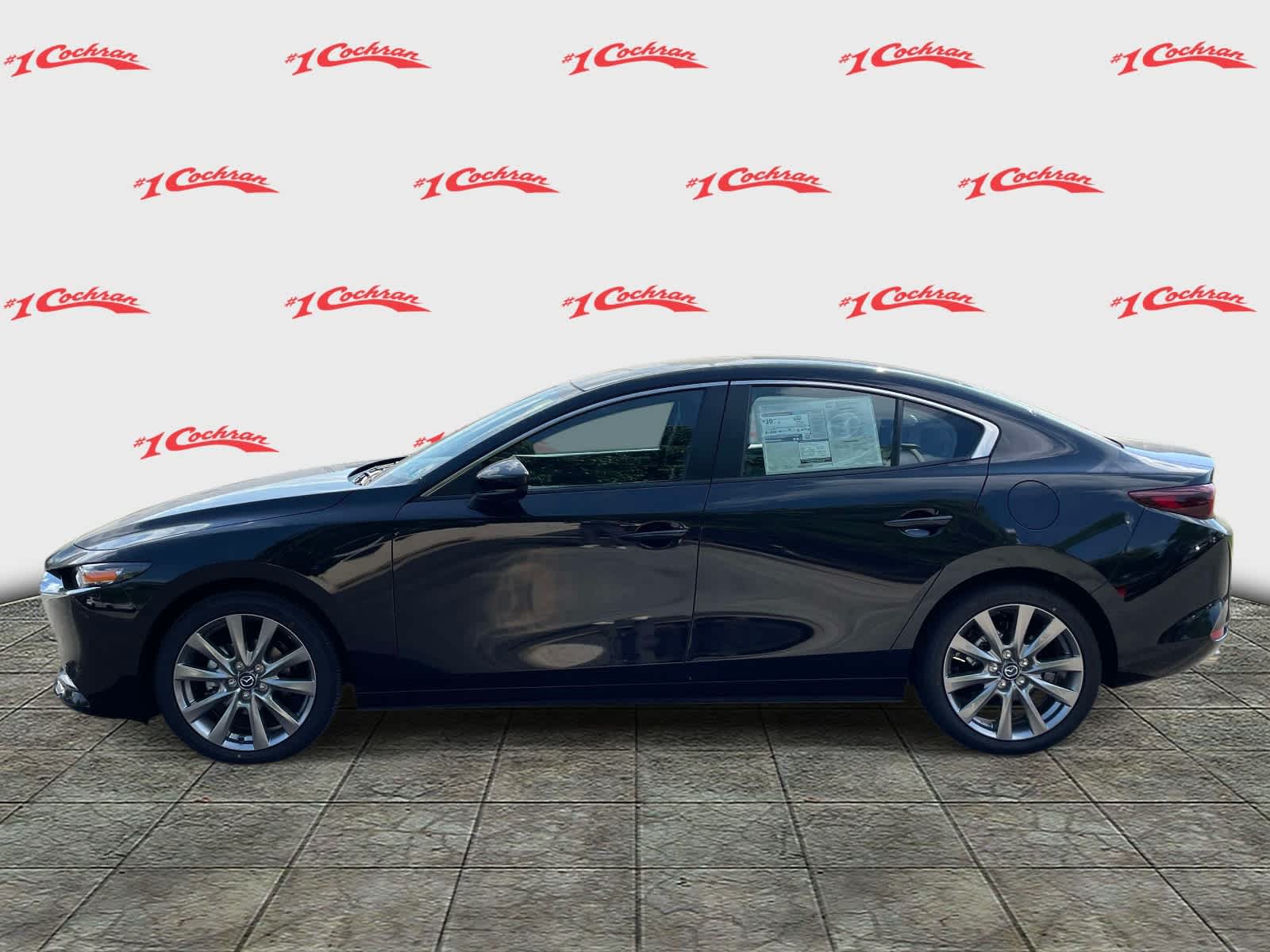 2026 Mazda Mazda3 Sedan 2.5 S Preferred Jet Black Mica at Cochran Mazda