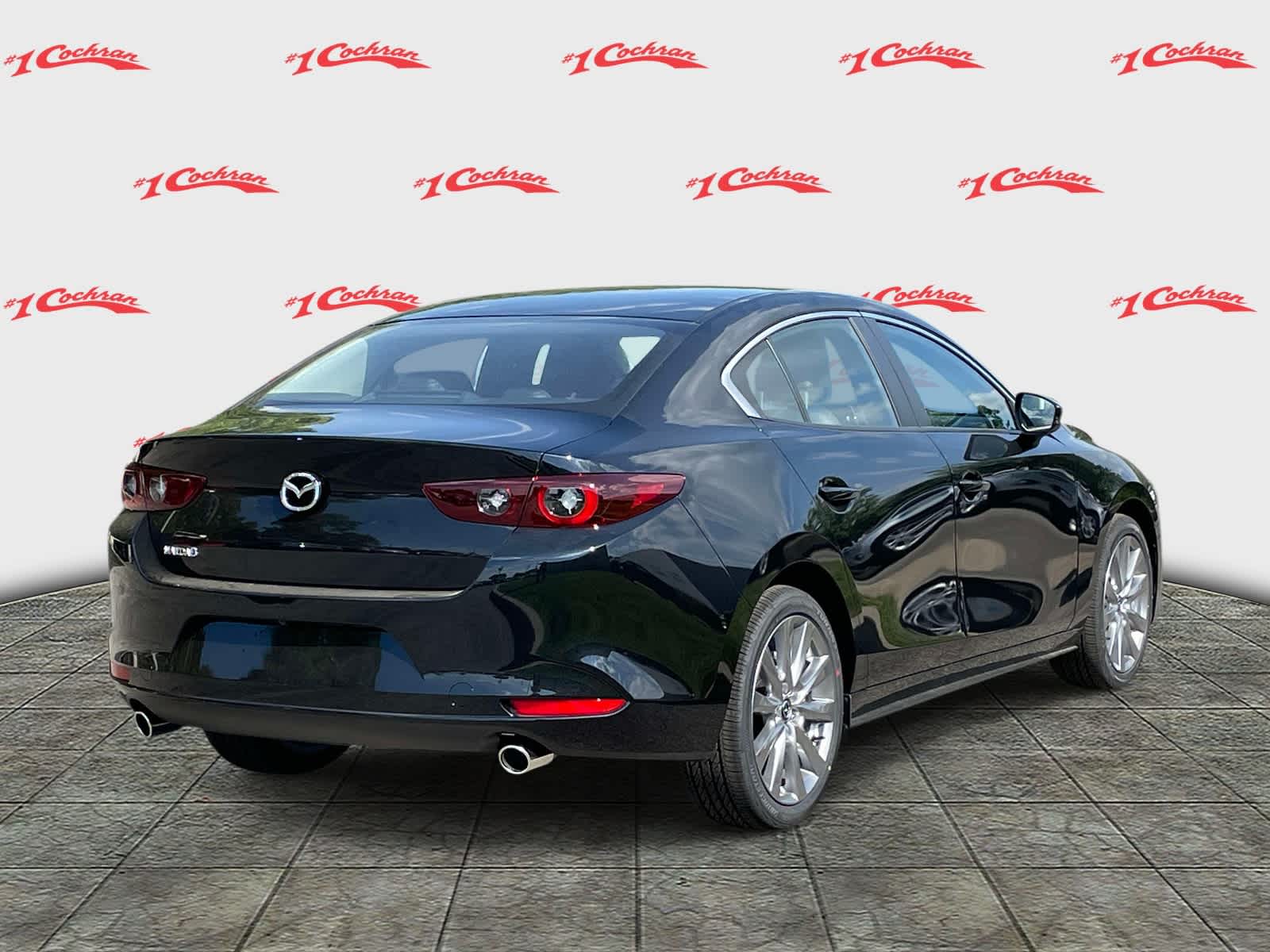 2026 Mazda Mazda3 Sedan 2.5 S Preferred Jet Black Mica at Cochran Mazda