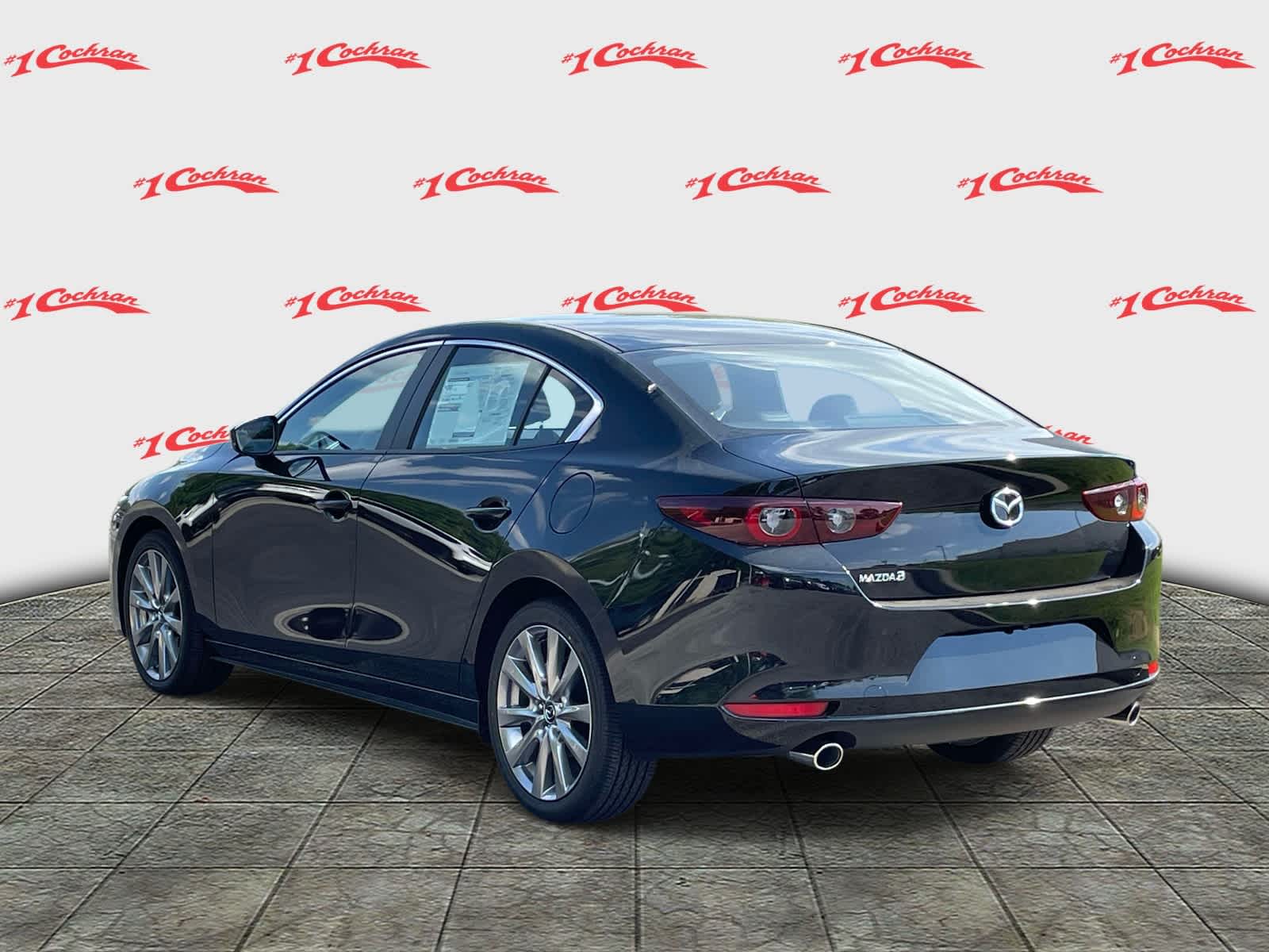 2026 Mazda Mazda3 Sedan 2.5 S Preferred Jet Black Mica at Cochran Mazda