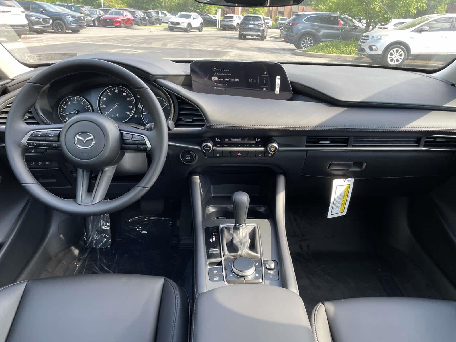 2026 Mazda Mazda3 Sedan 2.5 S Preferred Jet Black Mica at Cochran Mazda