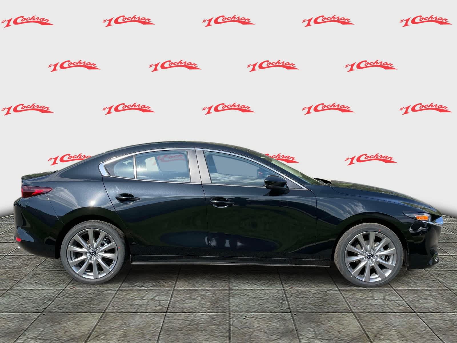 2026 Mazda Mazda3 Sedan 2.5 S Preferred Jet Black Mica at Cochran Mazda