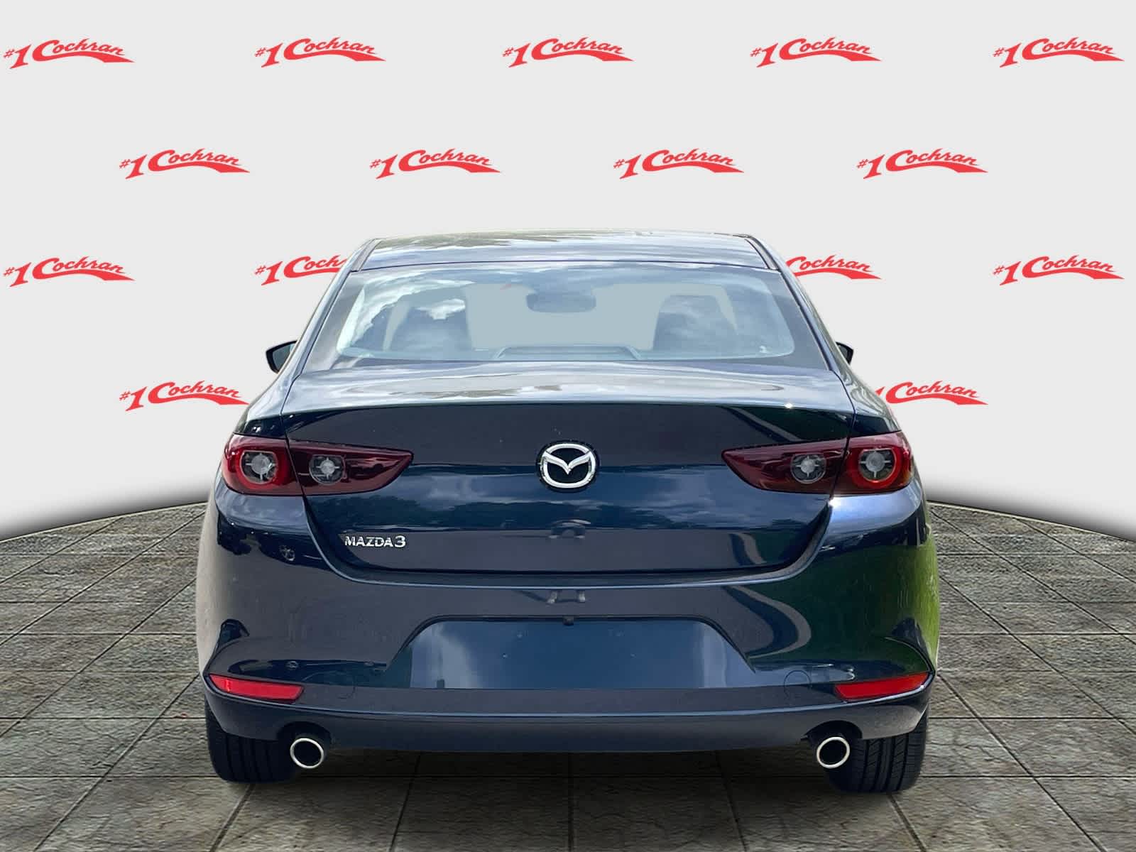 2026 Mazda Mazda3 Sedan 2.5 S Preferred Deep Crystal Blue Mica at Cochran Mazda
