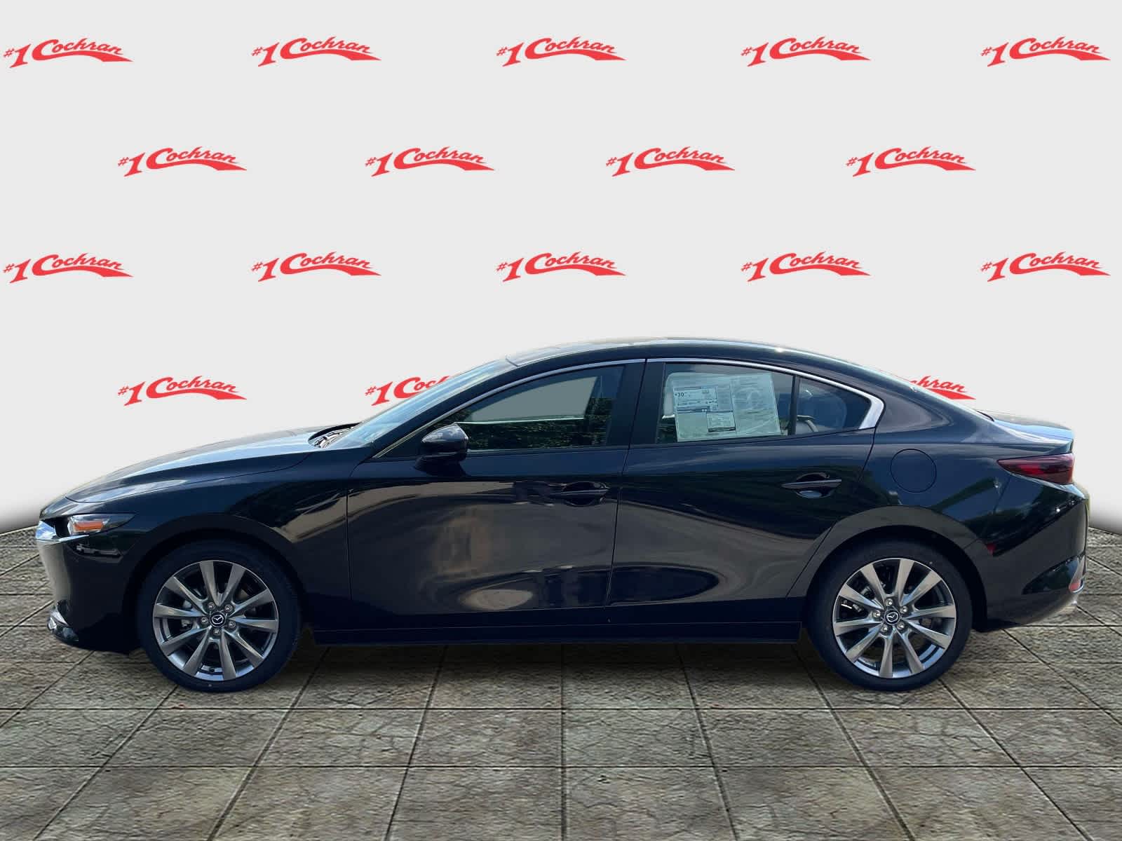 2026 Mazda Mazda3 Sedan 2.5 S Preferred Jet Black Mica at Cochran Mazda