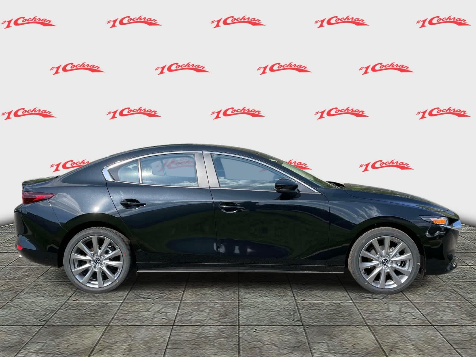 2026 Mazda Mazda3 Sedan 2.5 S Preferred Jet Black Mica at Cochran Mazda