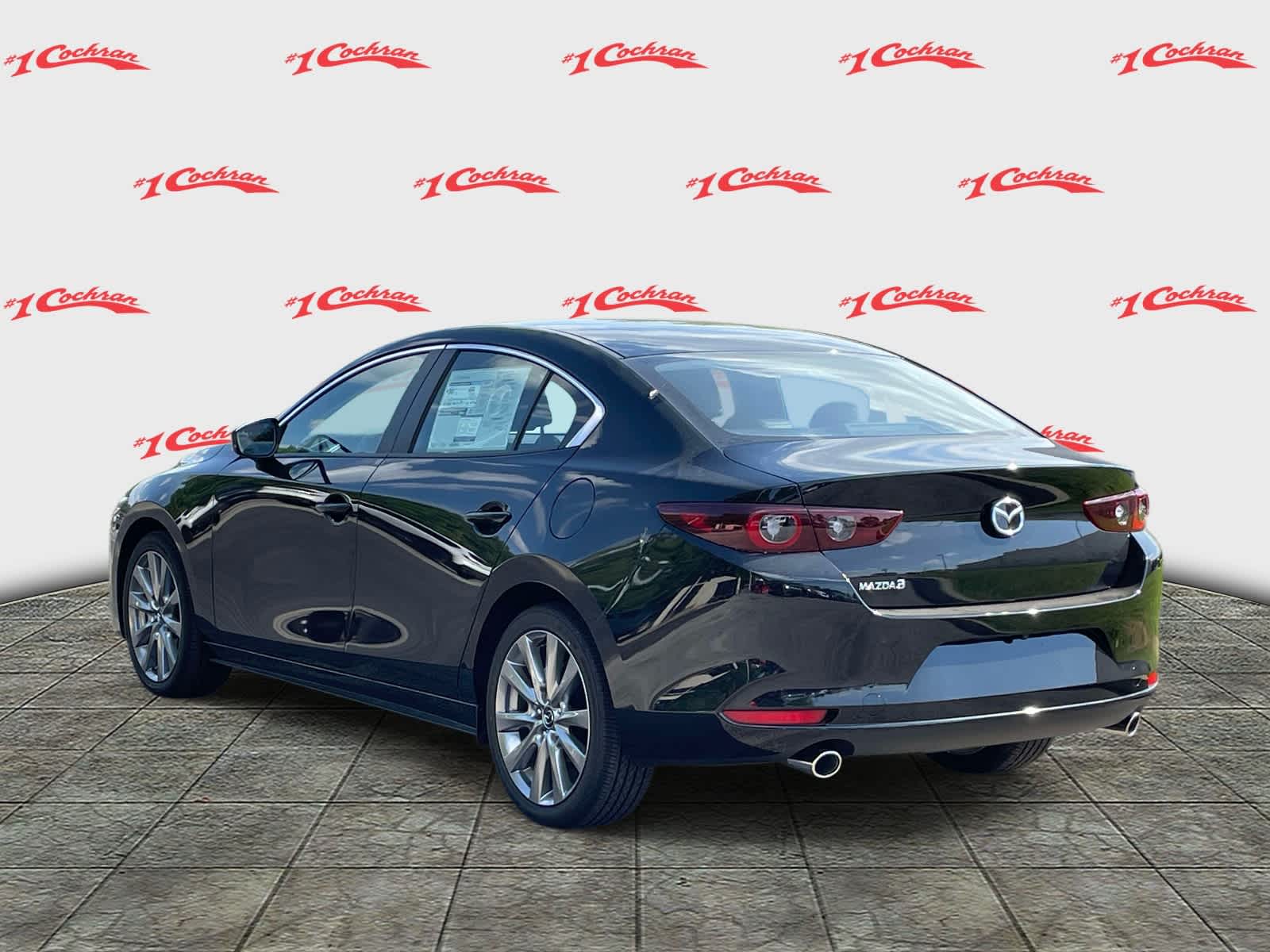 2026 Mazda Mazda3 Sedan 2.5 S Preferred Jet Black Mica at Cochran Mazda