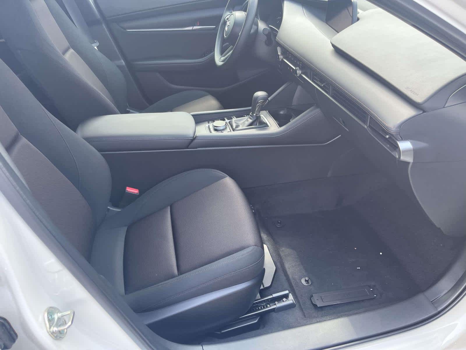 2026 Mazda Mazda3 Hatchback 2.5 S Snowflake White Pearl Mica at Cochran Mazda