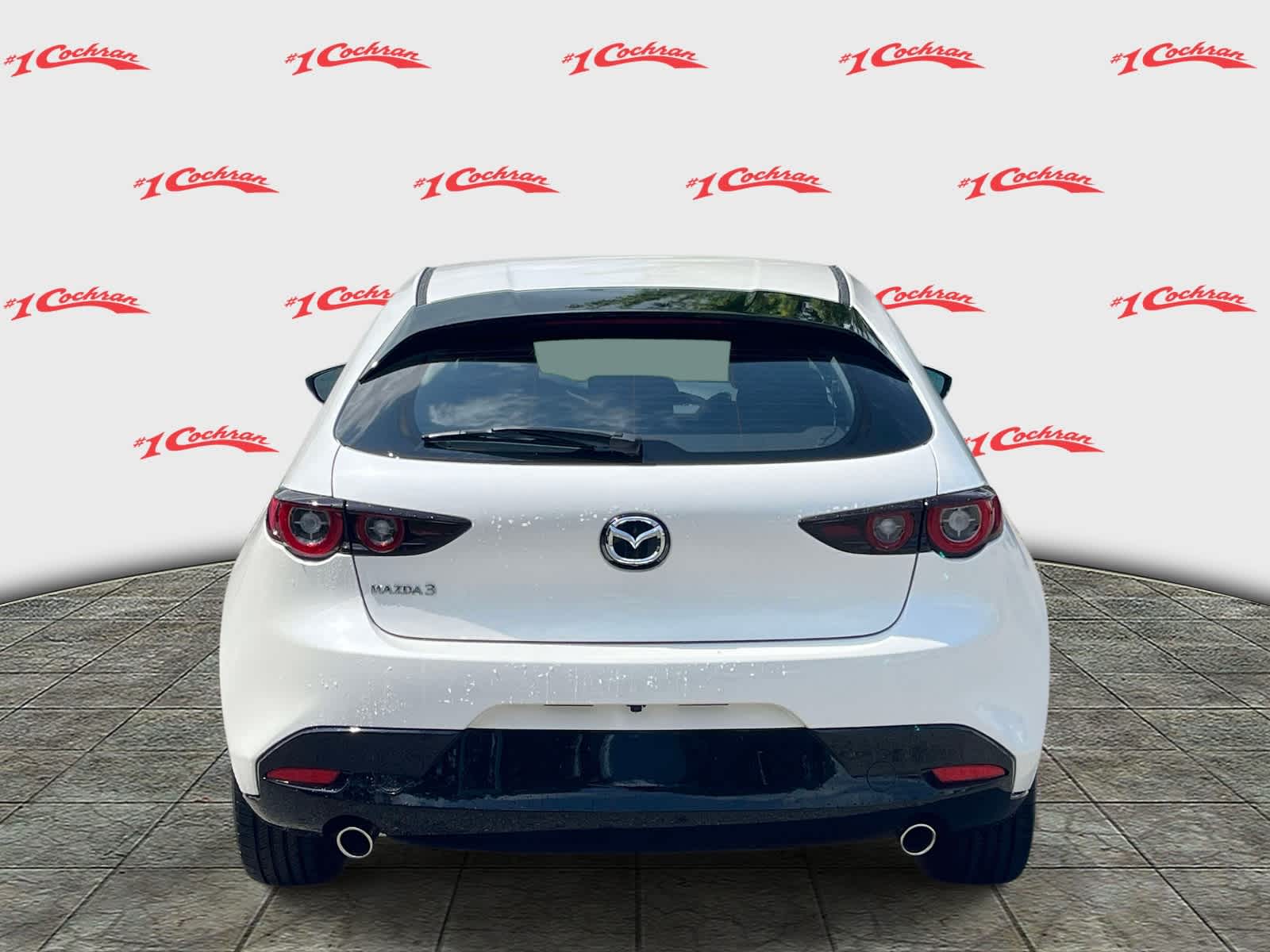 2026 Mazda Mazda3 Hatchback 2.5 S Snowflake White Pearl Mica at Cochran Mazda