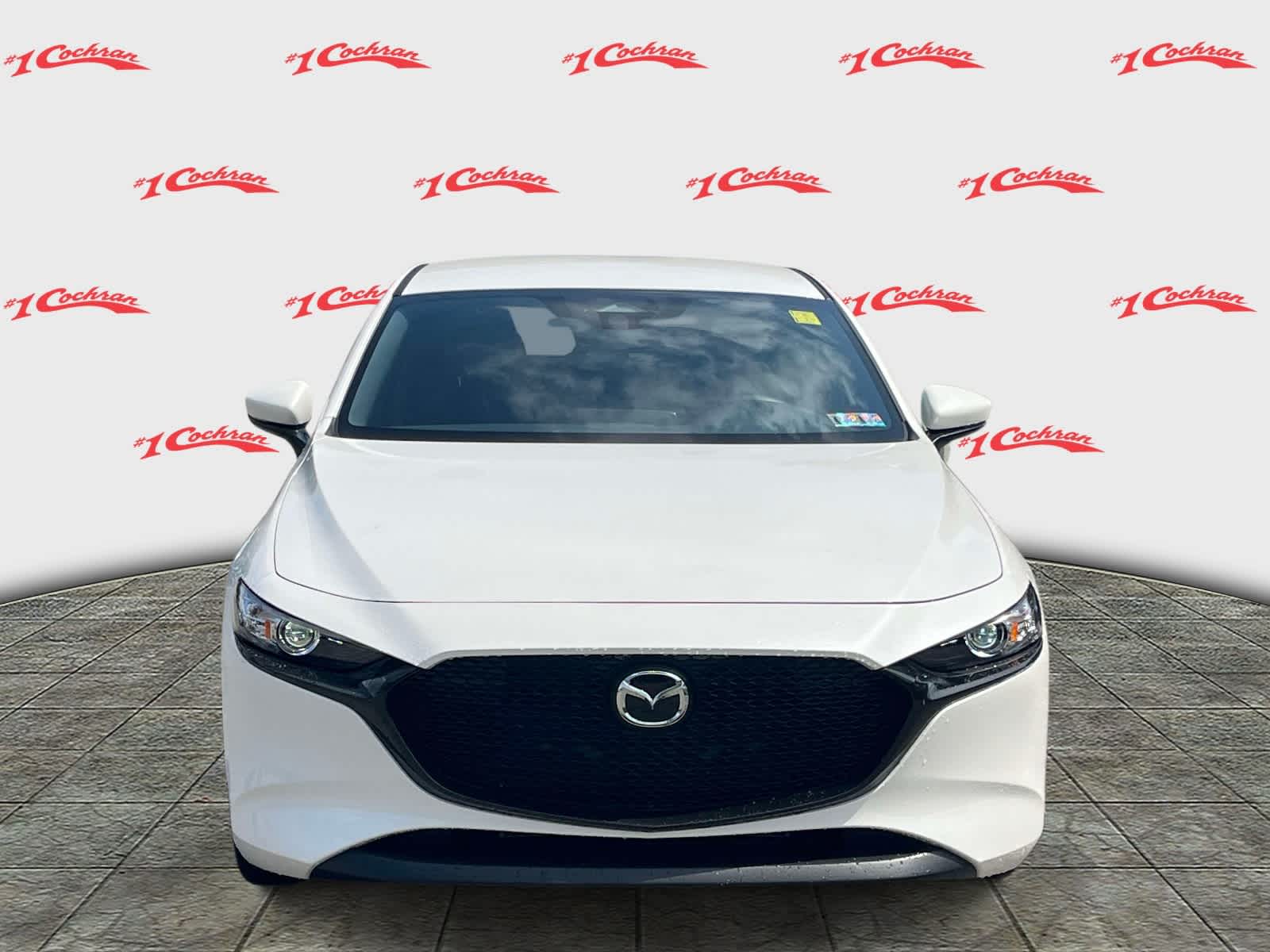 2026 Mazda Mazda3 Hatchback 2.5 S Snowflake White Pearl Mica at Cochran Mazda