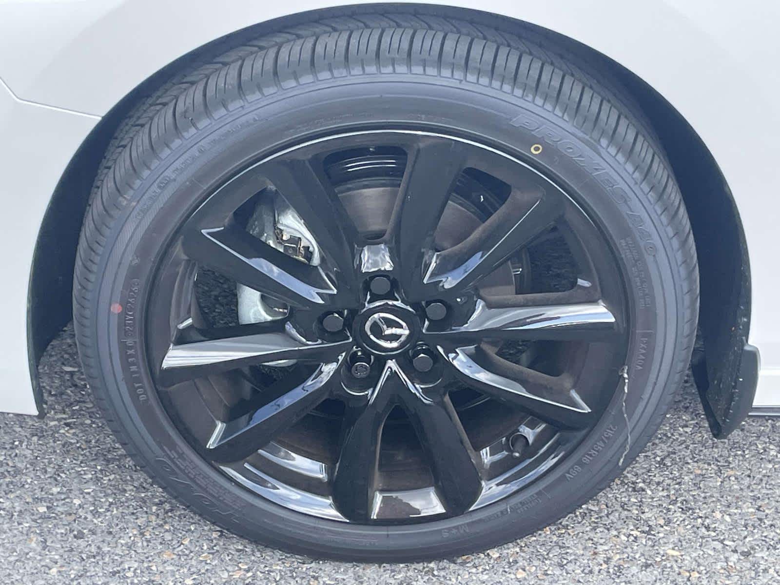 2026 Mazda Mazda3 Hatchback 2.5 S Premium Snowflake White Pearl Mica at Cochran Mazda