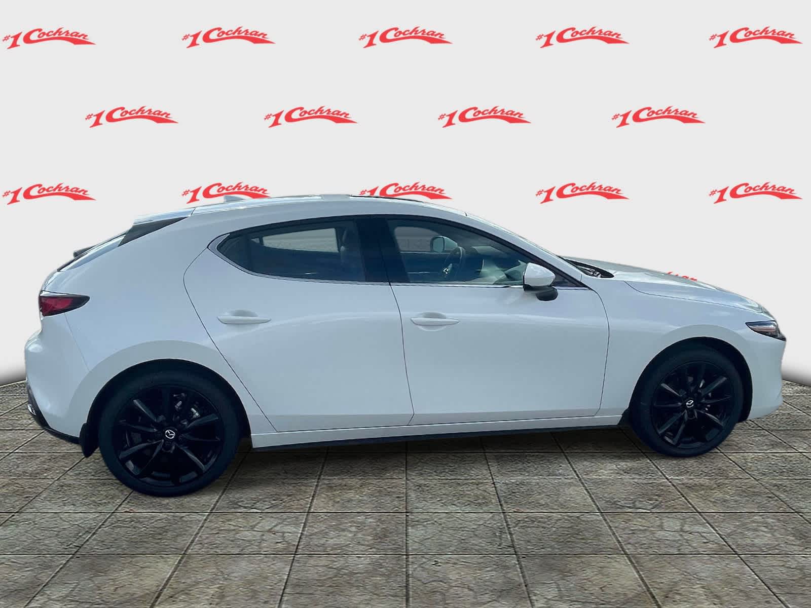 2026 Mazda Mazda3 Hatchback 2.5 S Premium Snowflake White Pearl Mica at Cochran Mazda