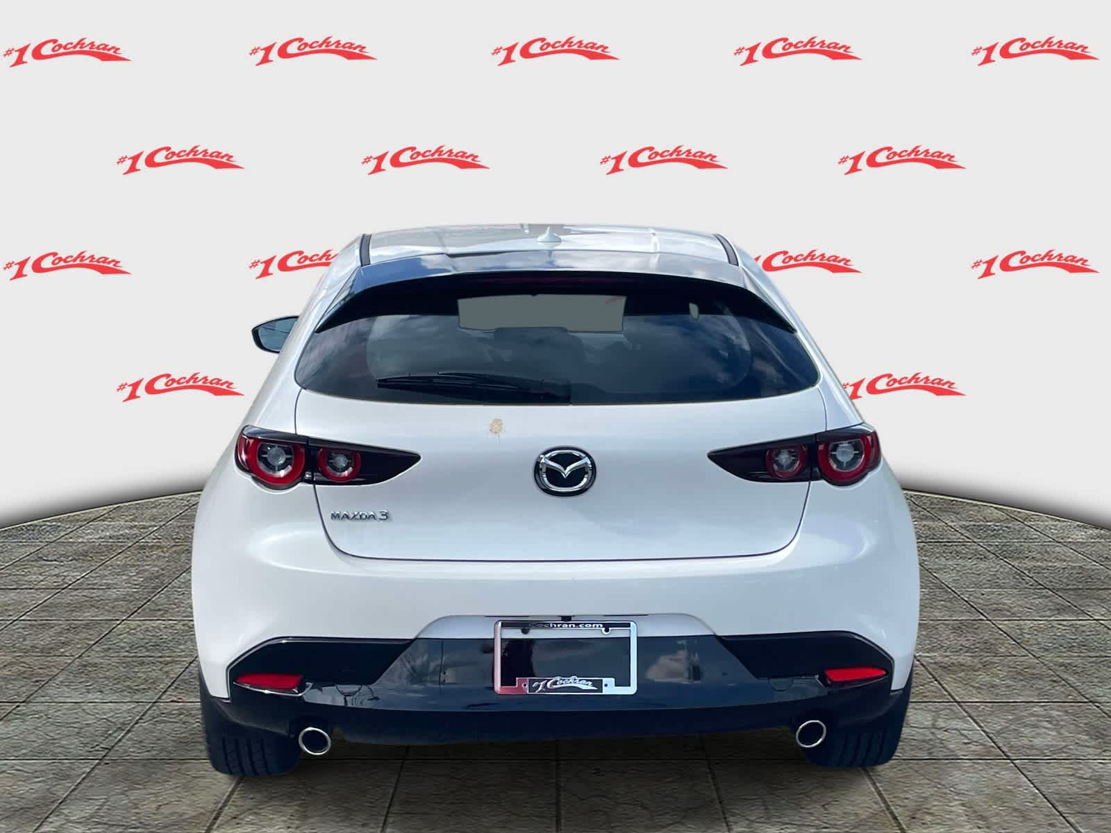2026 Mazda Mazda3 Hatchback 2.5 S Premium Snowflake White Pearl Mica at Cochran Mazda