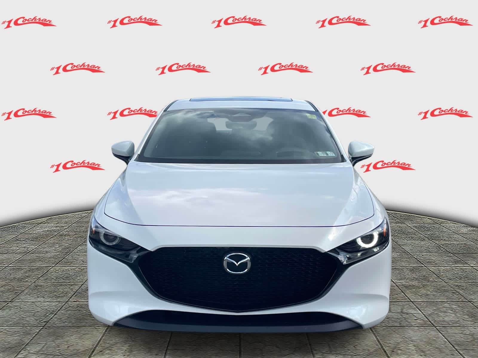 2026 Mazda Mazda3 Hatchback 2.5 S Premium Snowflake White Pearl Mica at Cochran Mazda
