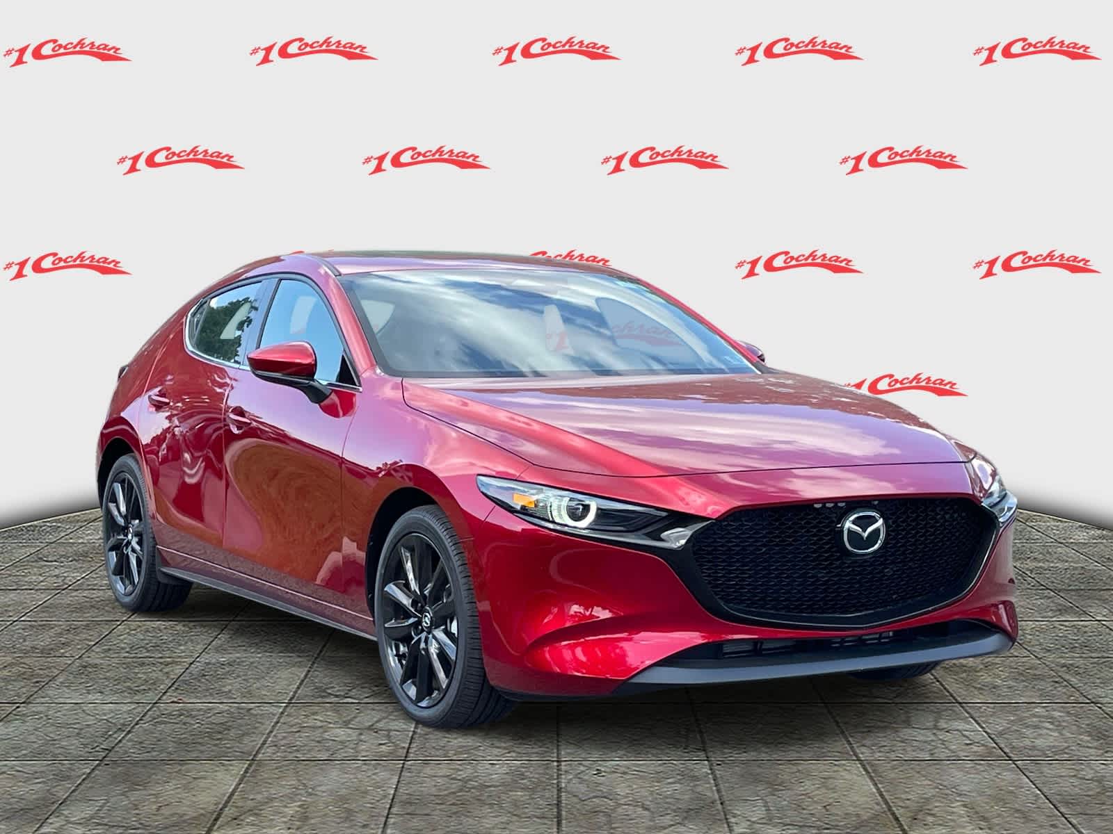 2026 Mazda Mazda3 Hatchback 2.5 S Premium Soul Red Crystal Metallic at Cochran Mazda
