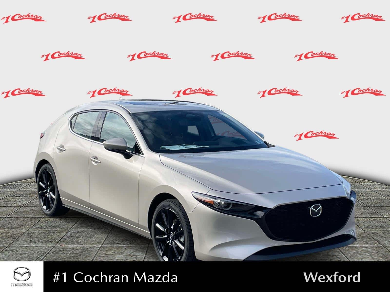 2026 Mazda Mazda3 Hatchback 2.5 S Premium Platinum Quartz Metallic at Cochran Mazda