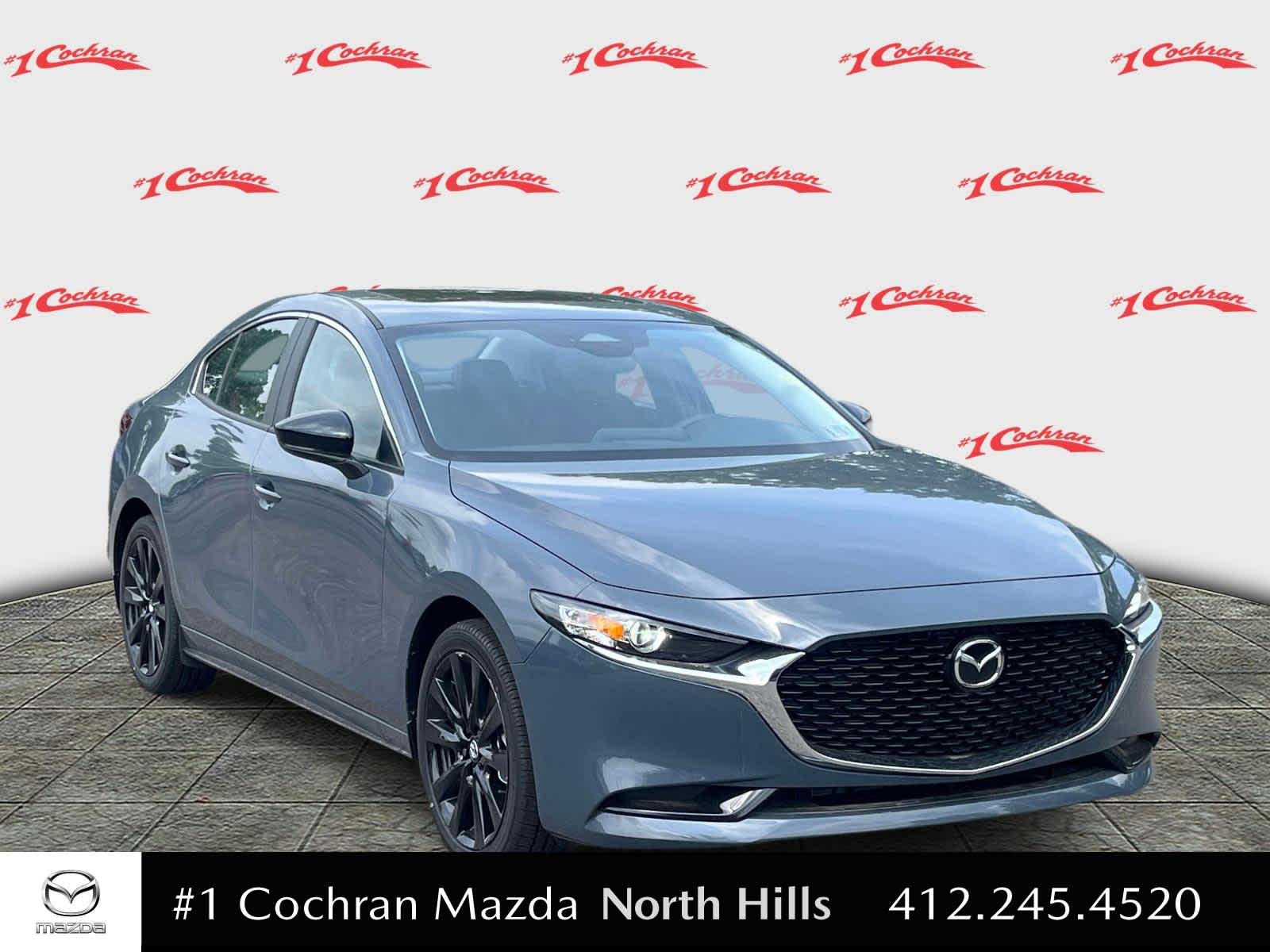 2026 Mazda Mazda3 Sedan 2.5 S Carbon Edition Polymetal Gray Metallic at Cochran Mazda