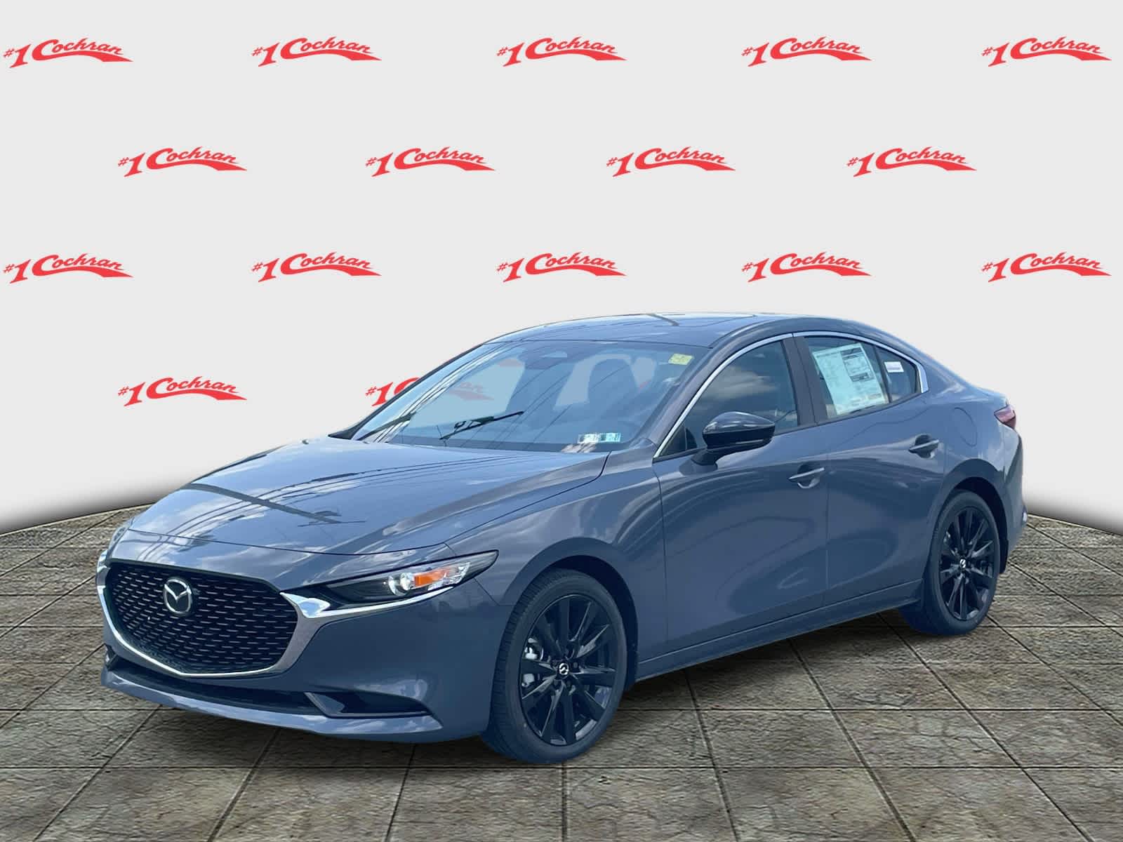 2026 Mazda Mazda3 Sedan 2.5 S Carbon Edition Polymetal Gray Metallic at Cochran Mazda