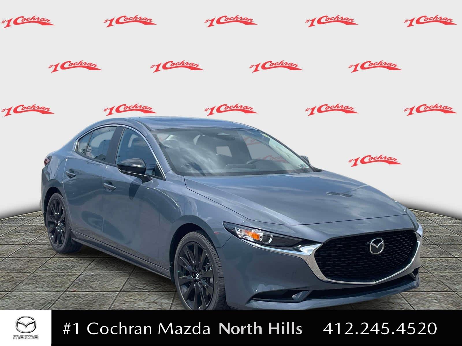 2026 Mazda Mazda3 Sedan 2.5 S Carbon Edition Polymetal Gray Metallic at Cochran Mazda