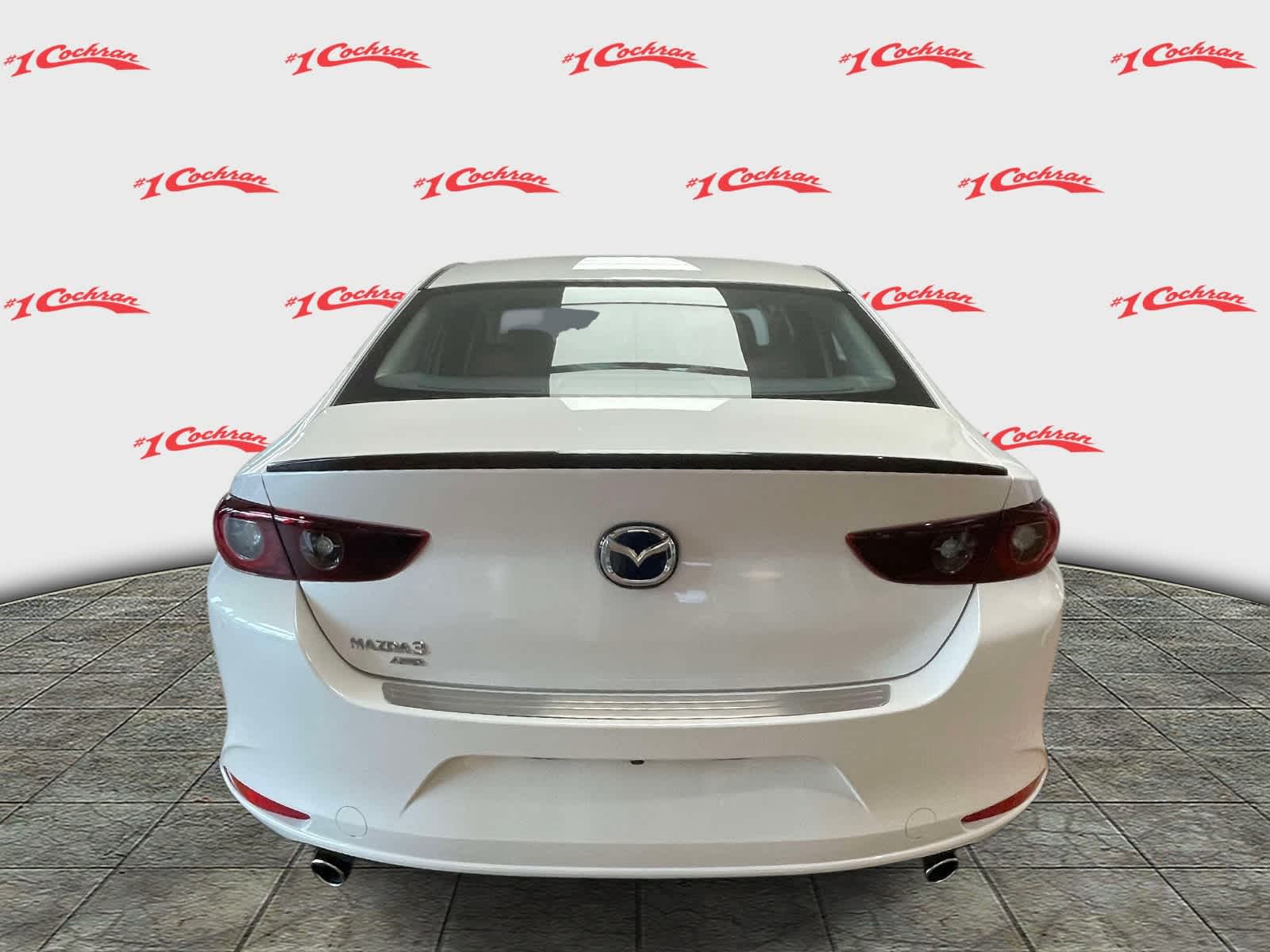 2026 Mazda Mazda3 Sedan 2.5 S Carbon Edition Snowflake White Pearl Mica at Cochran Mazda