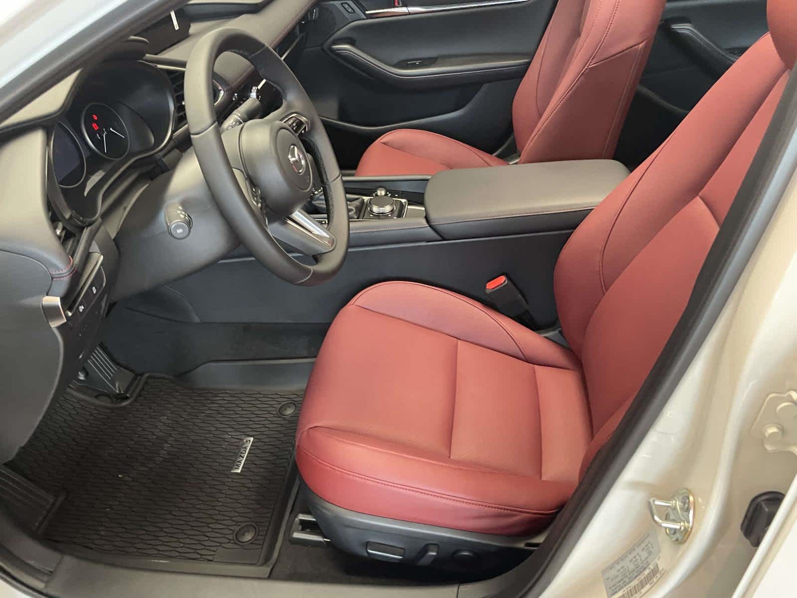 2026 Mazda Mazda3 Sedan 2.5 S Carbon Edition Snowflake White Pearl Mica at Cochran Mazda