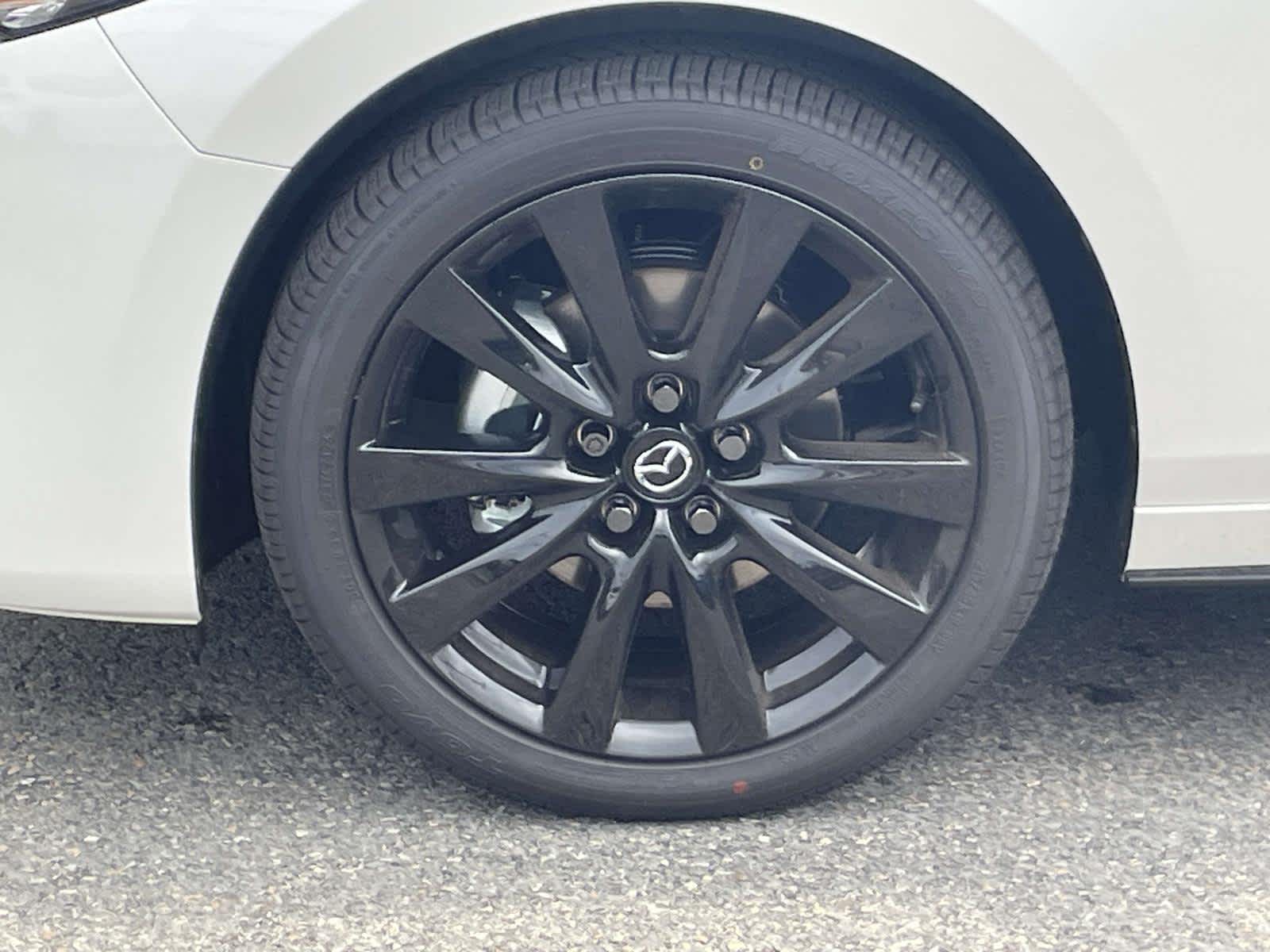 2026 Mazda Mazda3 Sedan 2.5 S Carbon Edition Snowflake White Pearl Mica at Cochran Mazda