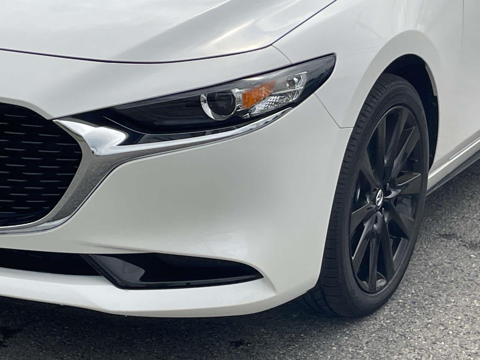 2026 Mazda Mazda3 Sedan 2.5 S Carbon Edition Snowflake White Pearl Mica at Cochran Mazda