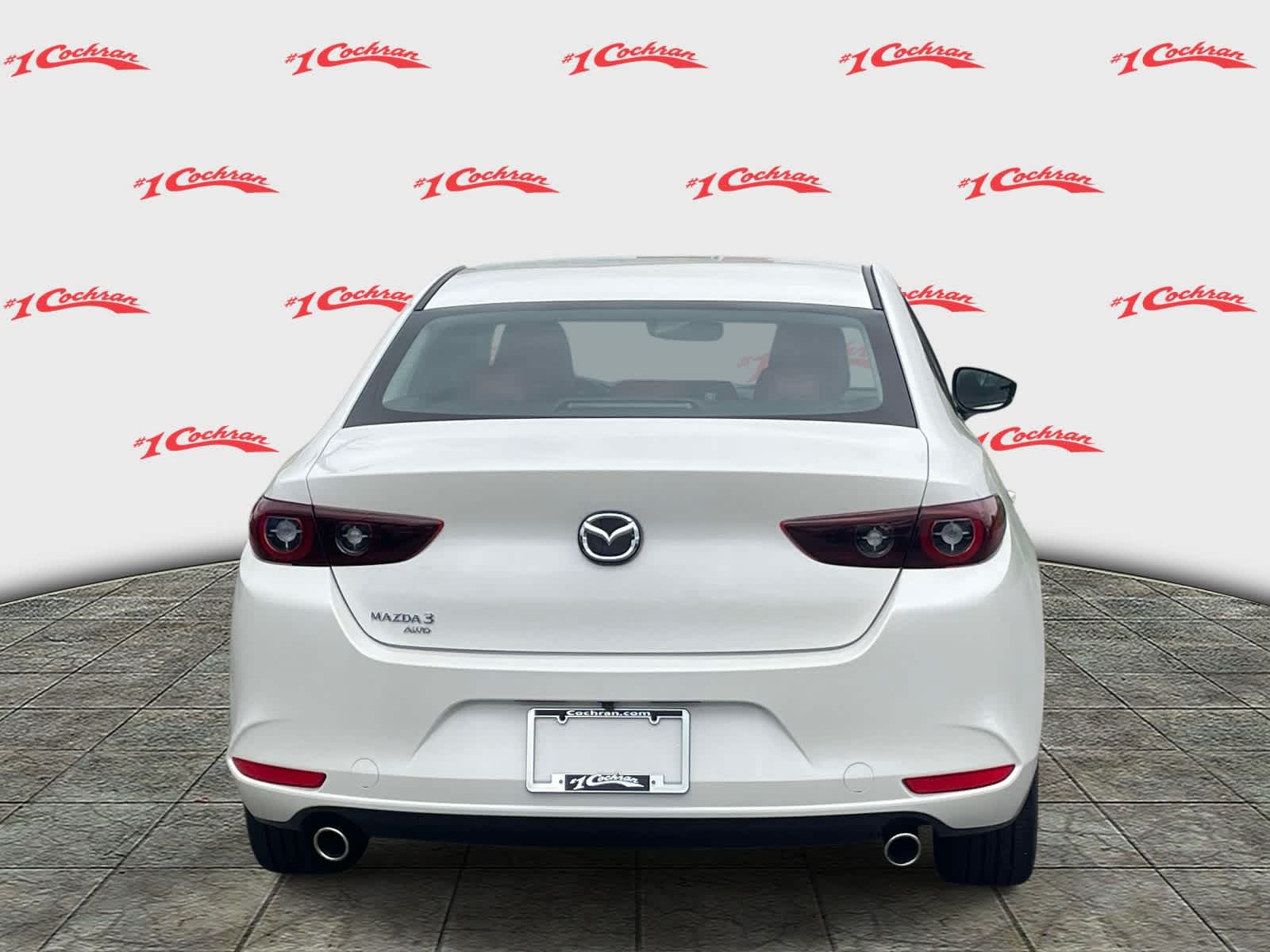 2026 Mazda Mazda3 Sedan 2.5 S Carbon Edition Snowflake White Pearl Mica at Cochran Mazda