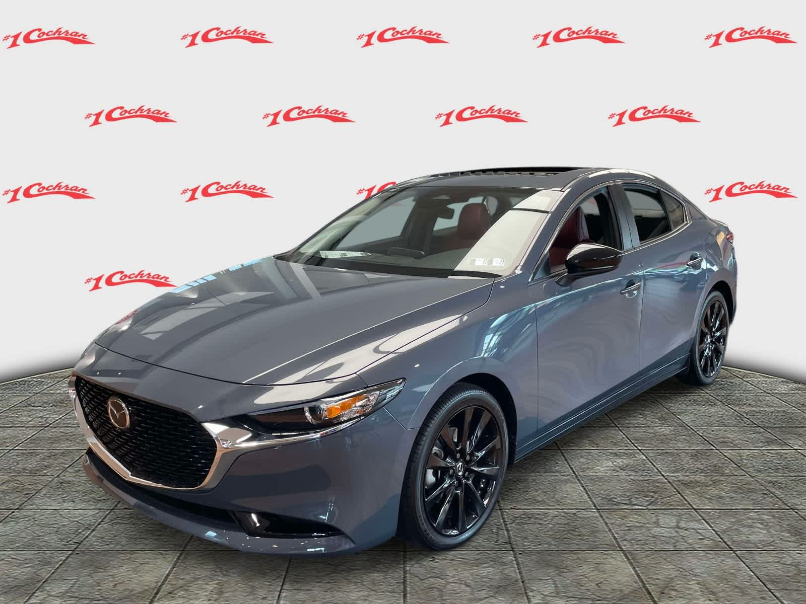 2026 Mazda Mazda3 Sedan 2.5 S Carbon Edition Polymetal Gray Metallic at Cochran Mazda