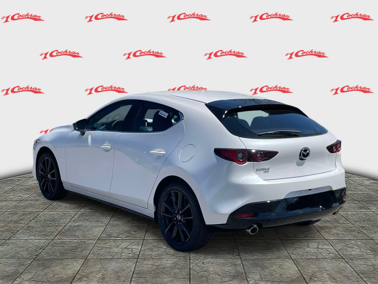 2026 Mazda Mazda3 Hatchback 2.5 S Carbon Edition Snowflake White Pearl Mica at Cochran Mazda