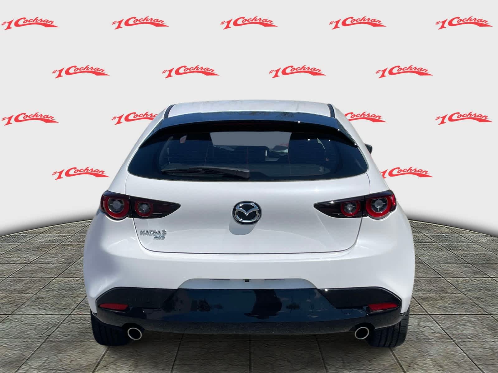 2026 Mazda Mazda3 Hatchback 2.5 S Carbon Edition Snowflake White Pearl Mica at Cochran Mazda