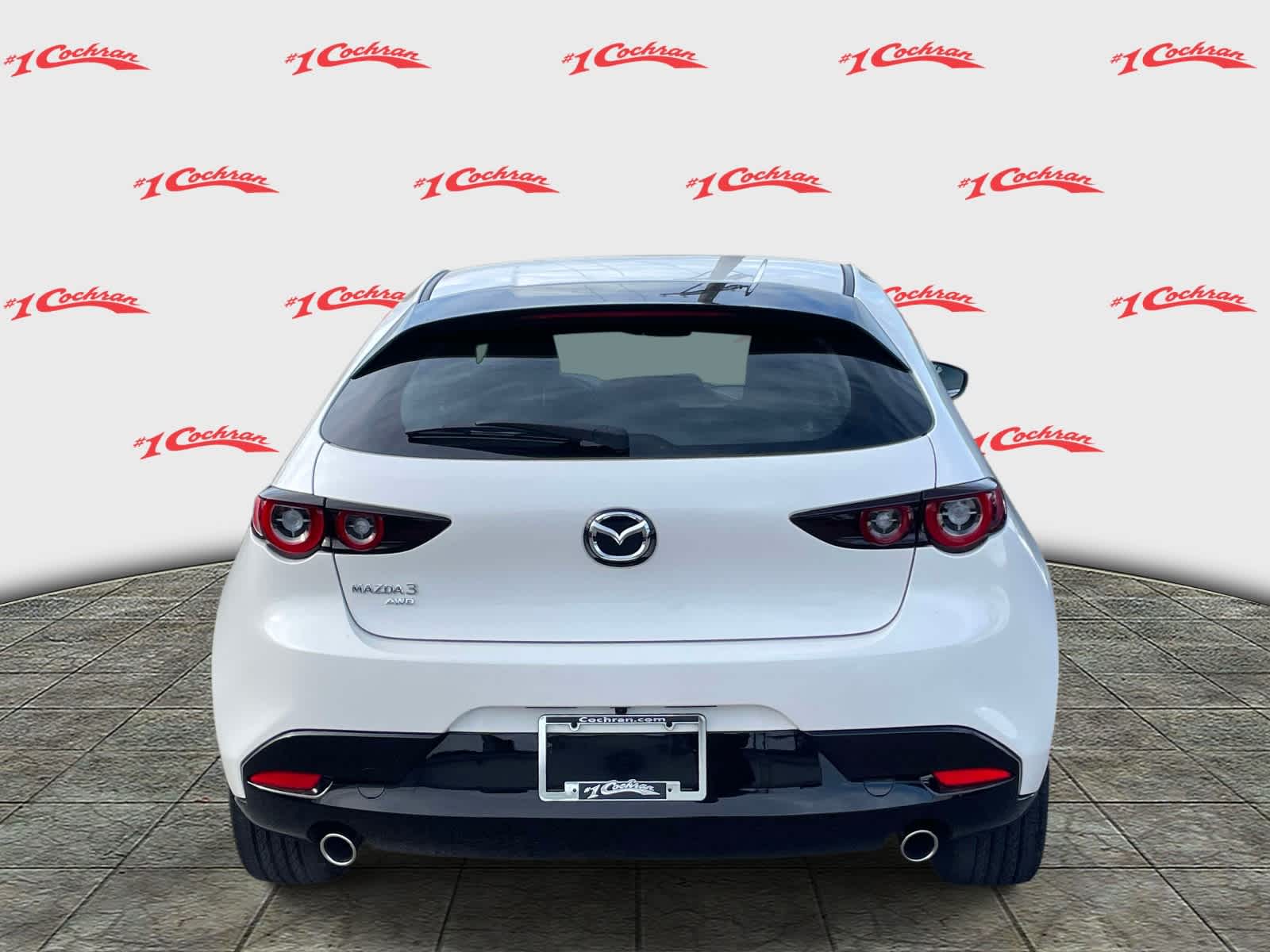 2026 Mazda Mazda3 Hatchback 2.5 S Carbon Edition Snowflake White Pearl Mica at Cochran Mazda