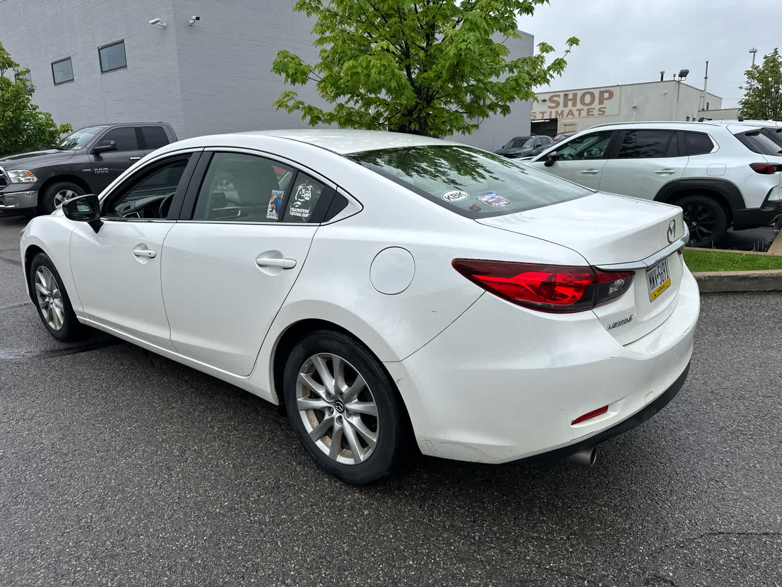 2016 Mazda Mazda6 i Sport SNOWFLAKE WHITE PEARL at Diehl Automotive