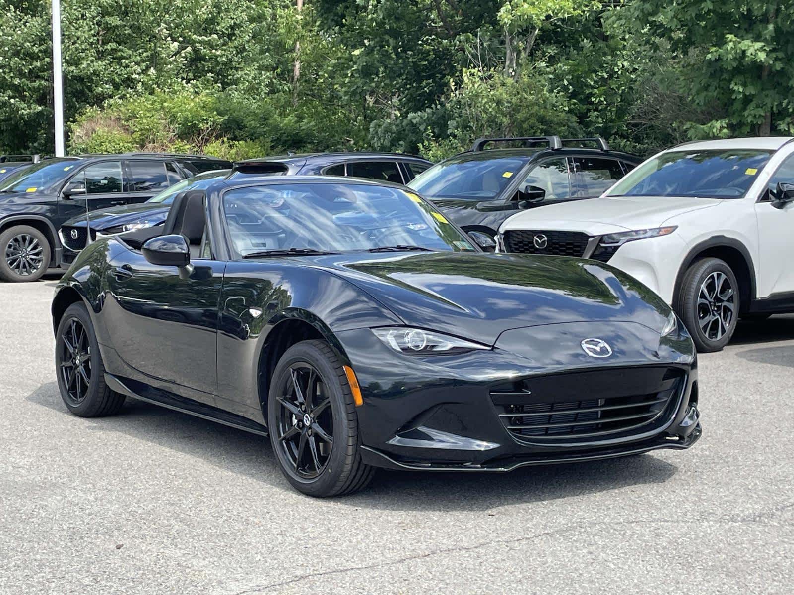 2026 Mazda MX-5 Miata Sport Jet Black Mica at McCandless Ford