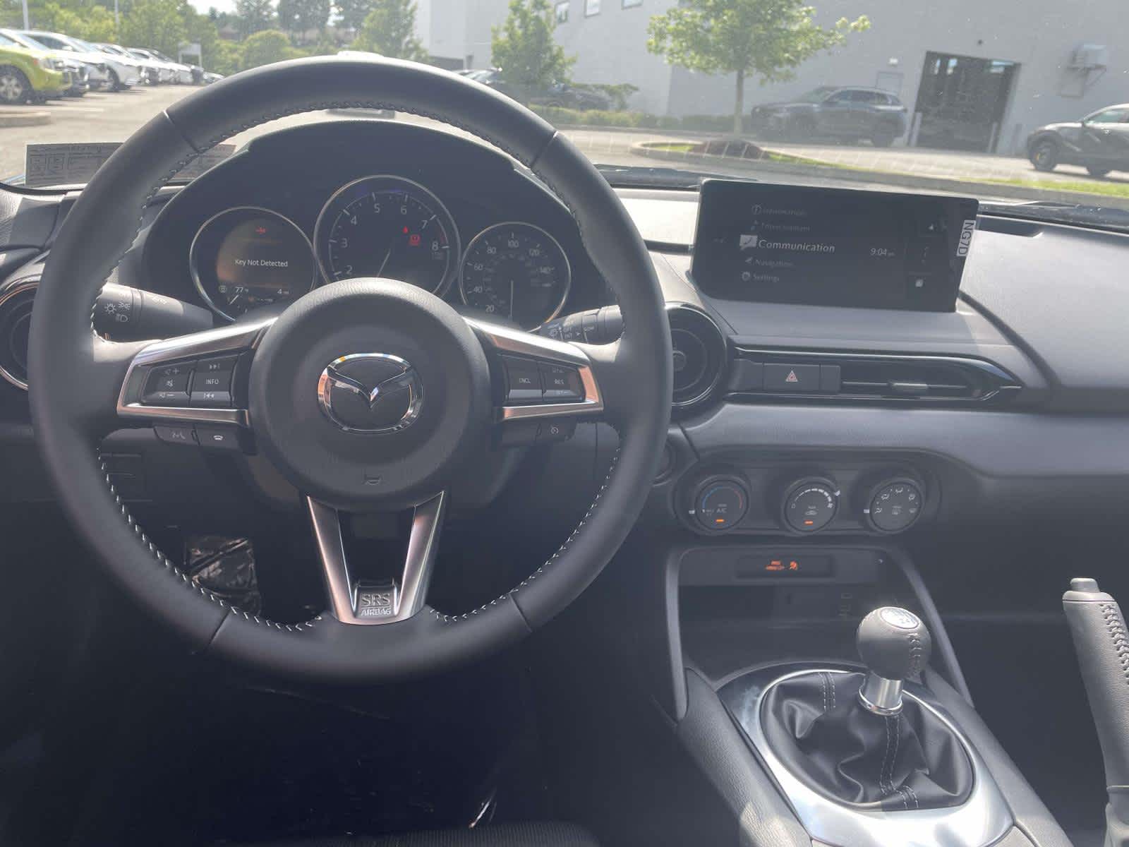 2026 Mazda MX-5 Miata Sport Jet Black Mica at McCandless Ford