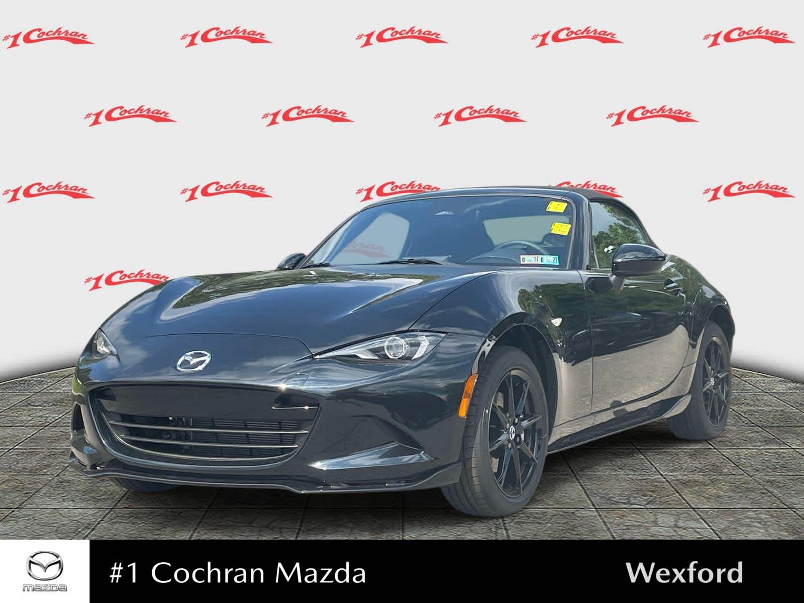 2026 Mazda MX-5 Miata Sport Jet Black Mica at McCandless Ford